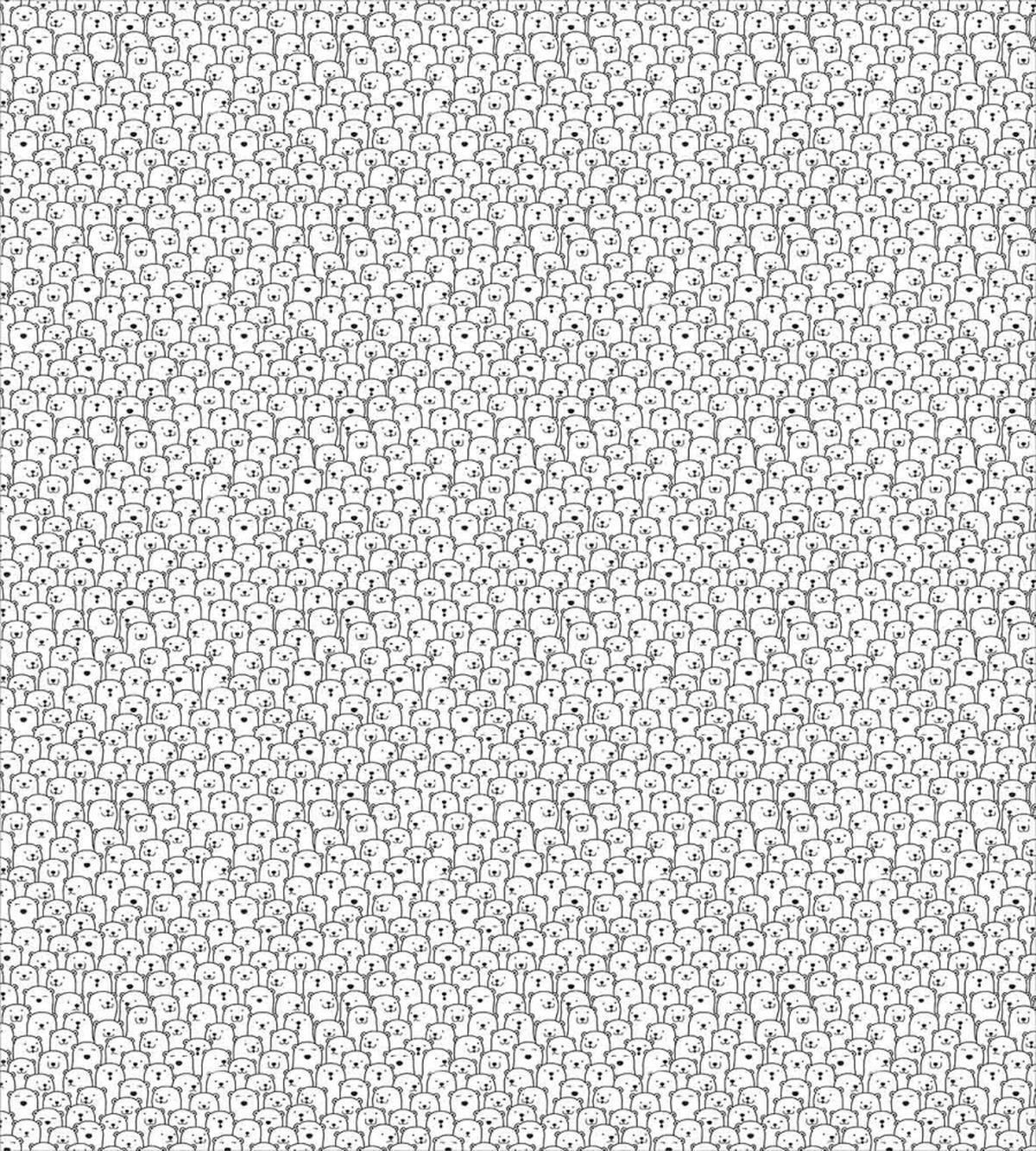 Arctic Animal Crowd — Pattern