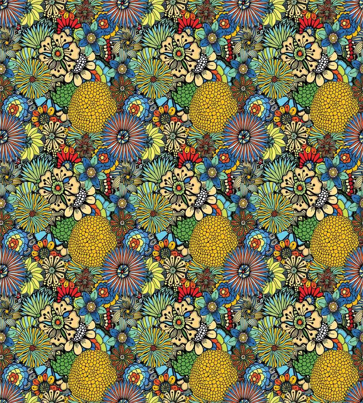 Whimsical Florist Doodle — Pattern