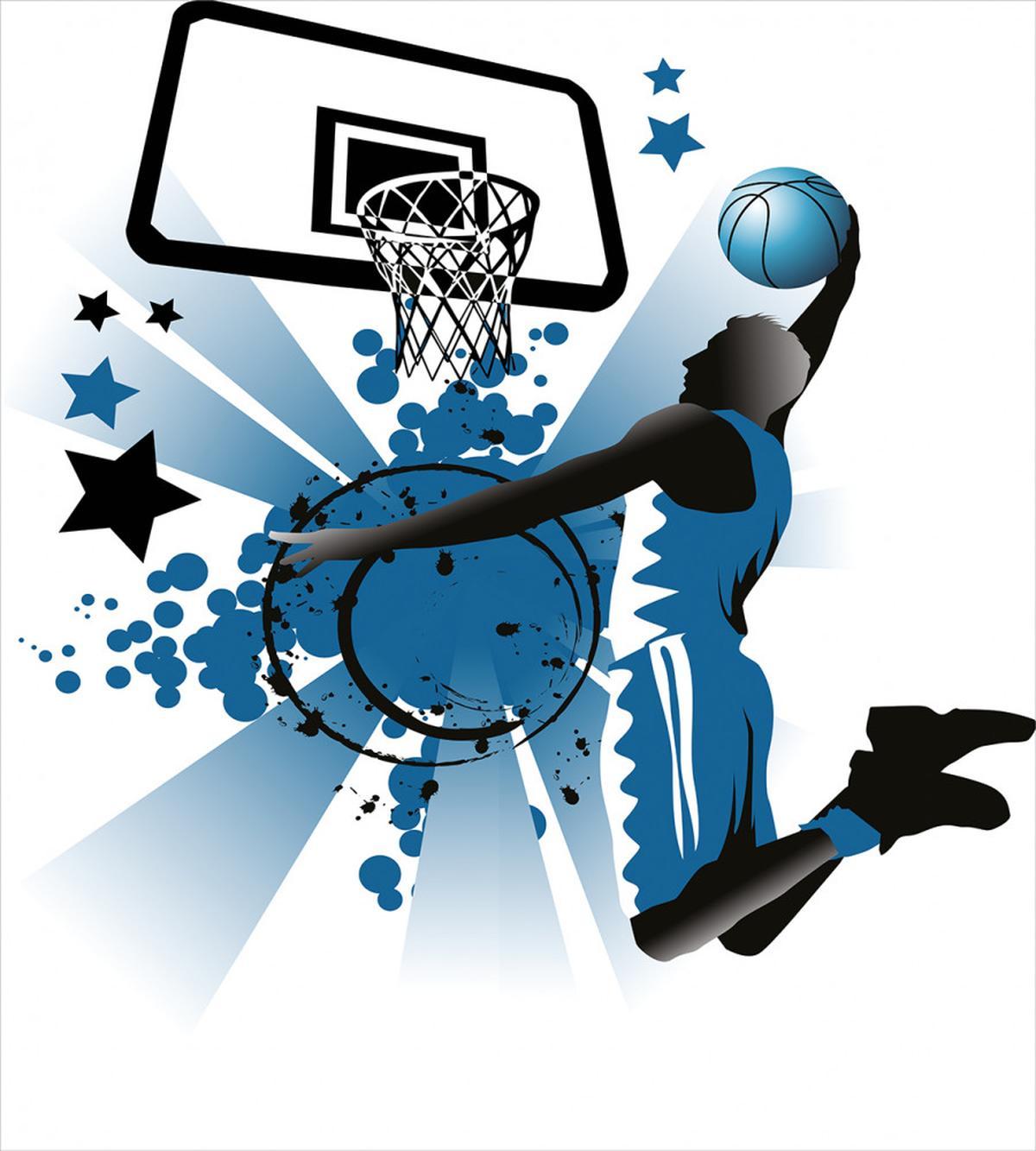 Jumping Player Stars — Pattern