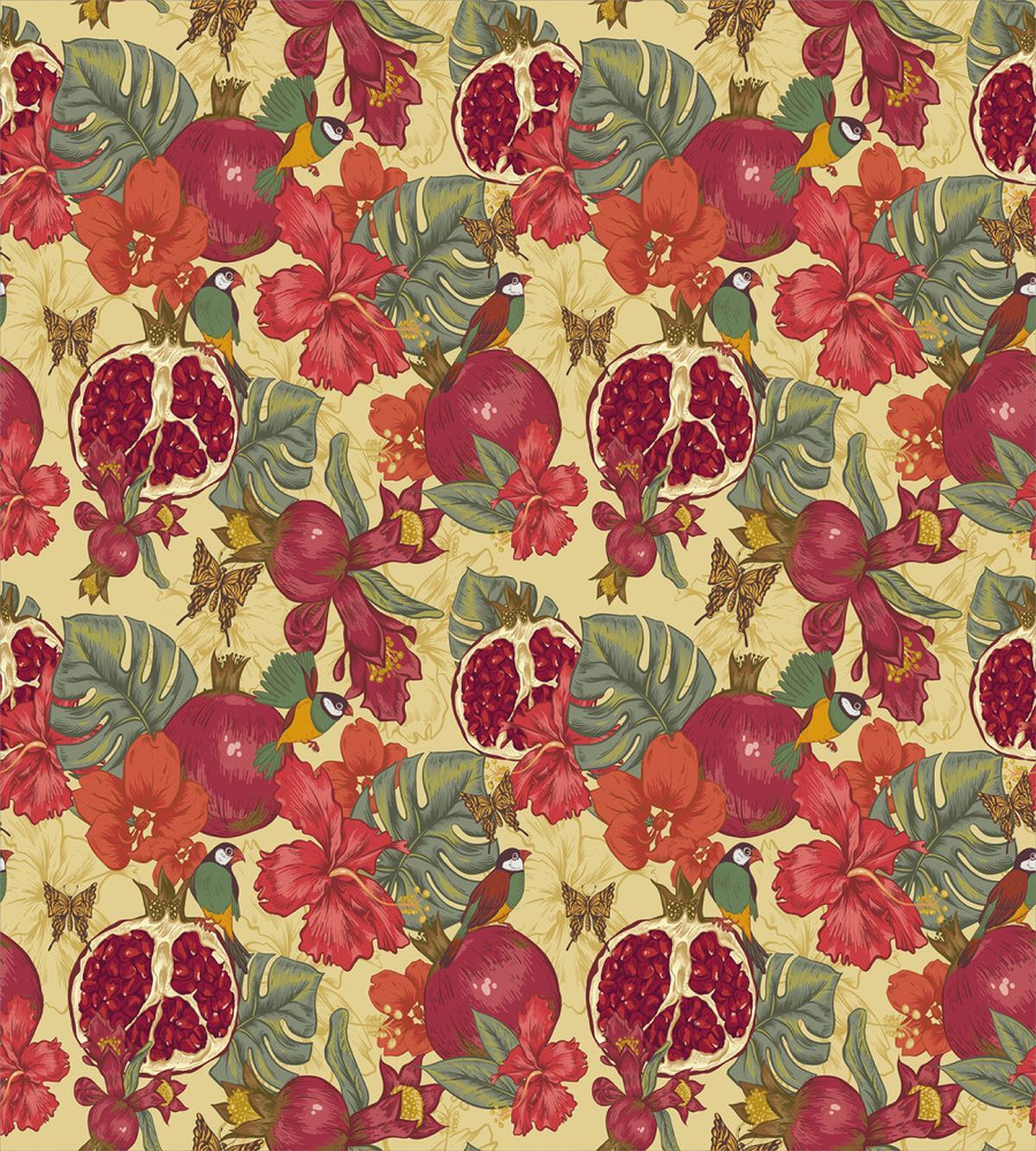 Exotic Wild Tropic Birds — Pattern