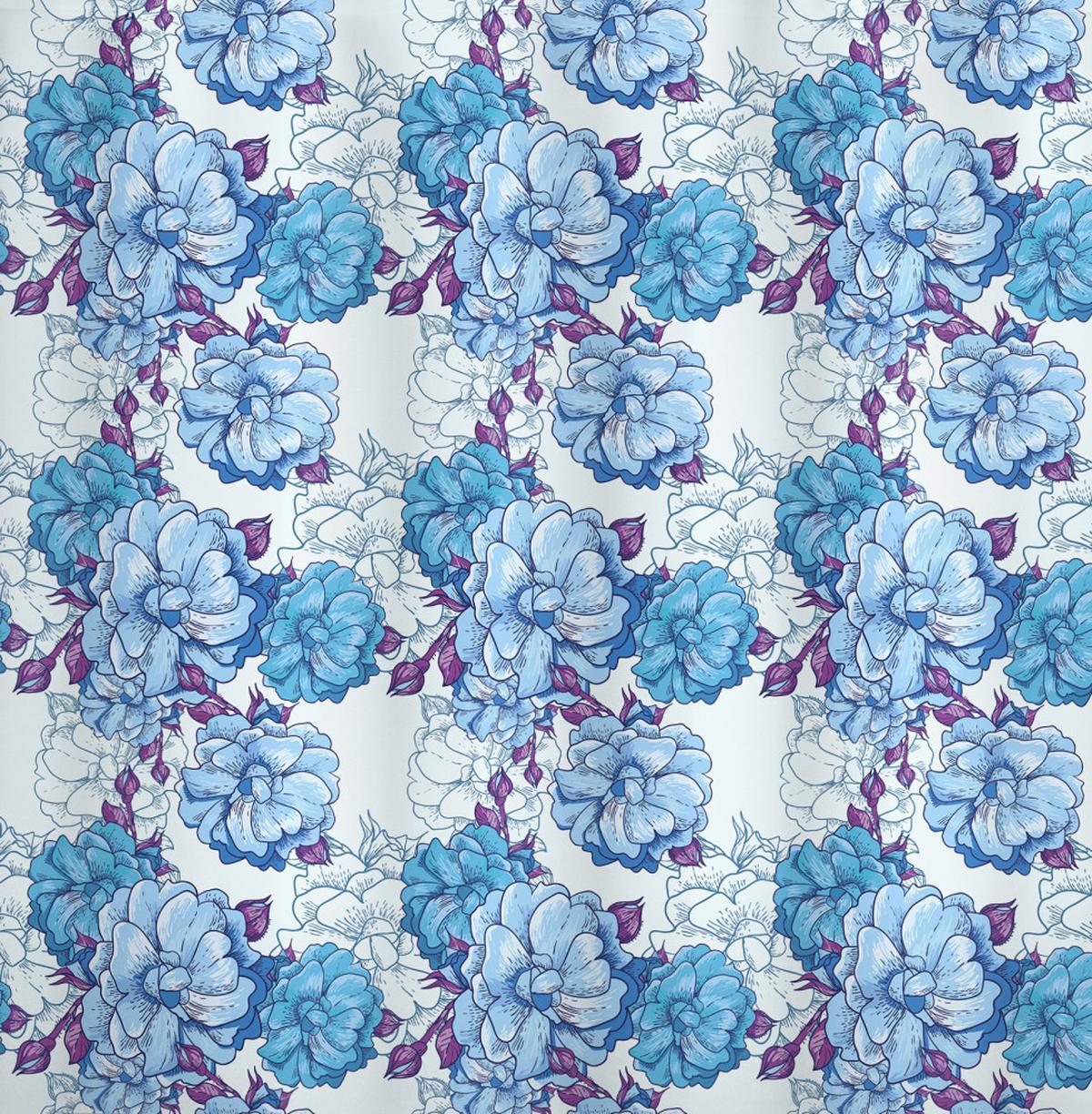 Abstract Spring Petals Buds — Pattern