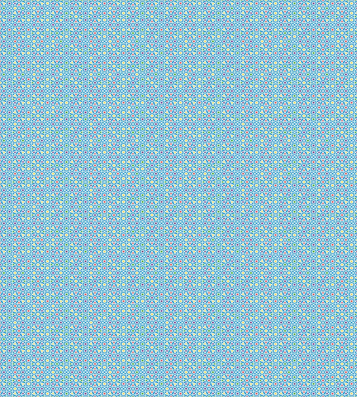 Folkloric Eastern Stars Art — Pattern