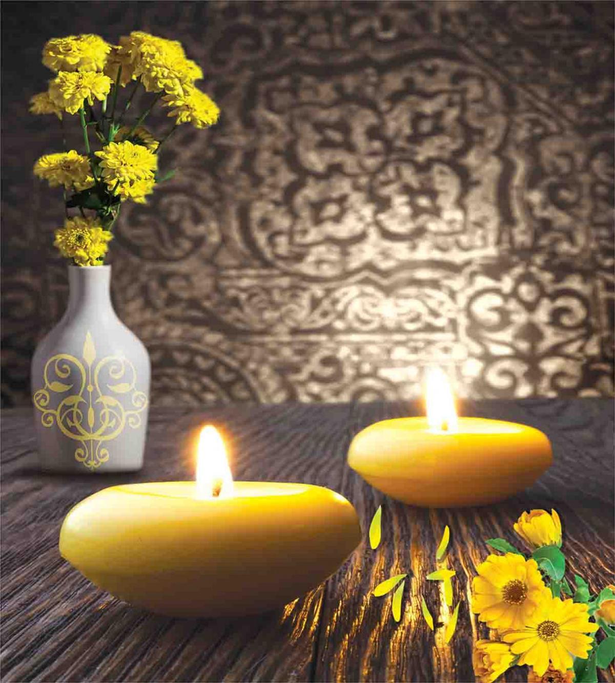 Oriental Meditative Candles — Pattern