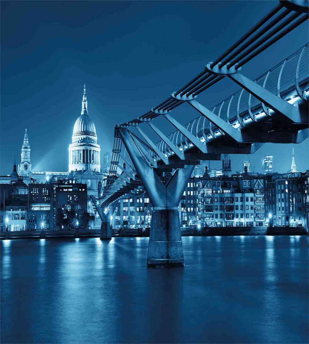 Night London Monument — Pattern