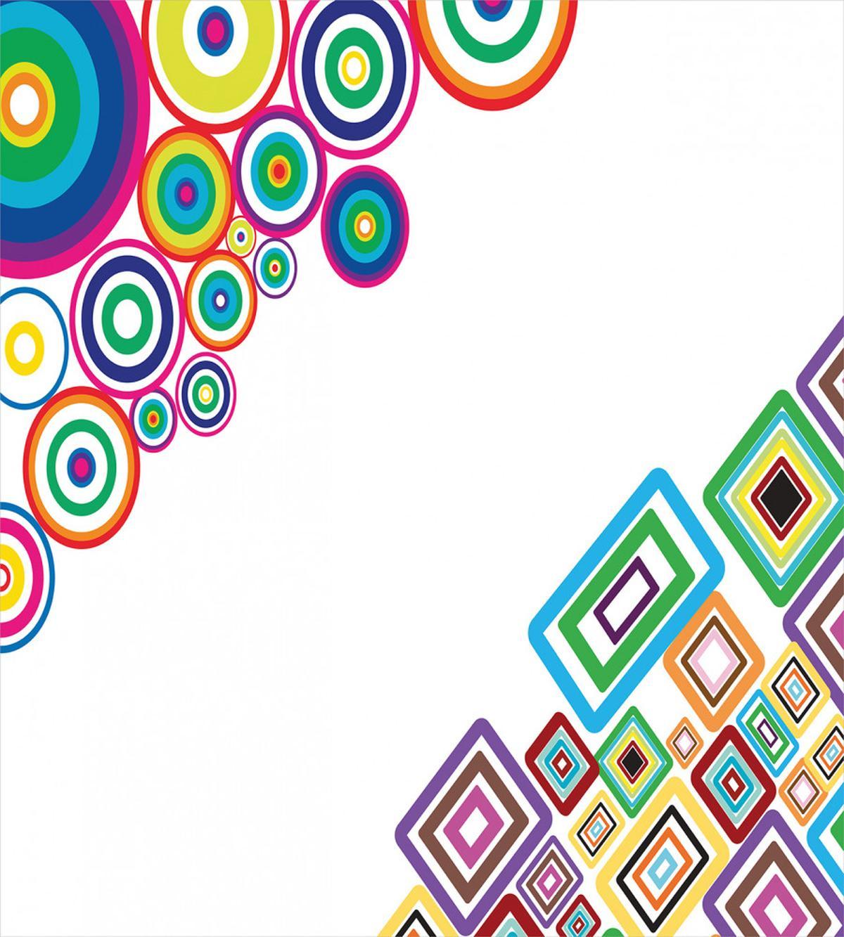 Colored Rectangle Form — Pattern
