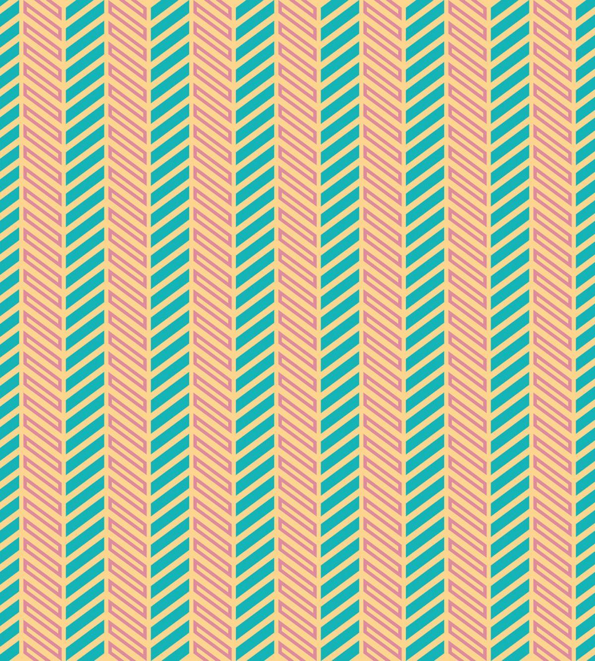 Retro Zigzag Lines — Pattern
