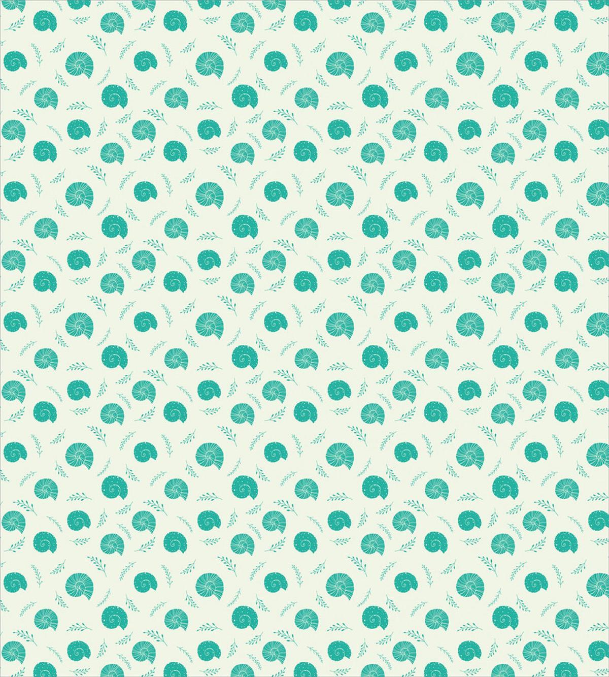 Seashore Crustacean Leaves — Pattern
