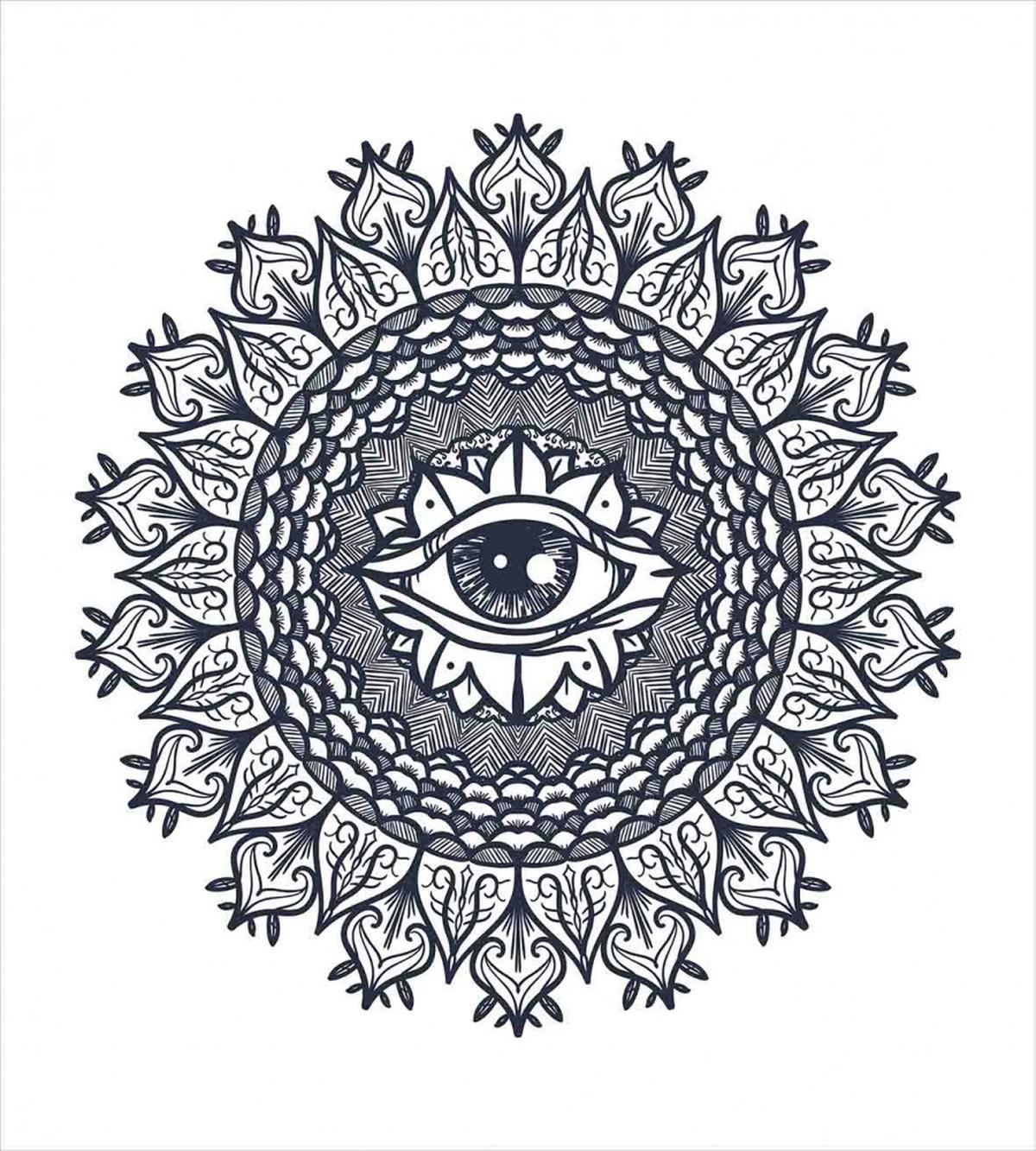 Vintage Tribal Mandala — Pattern