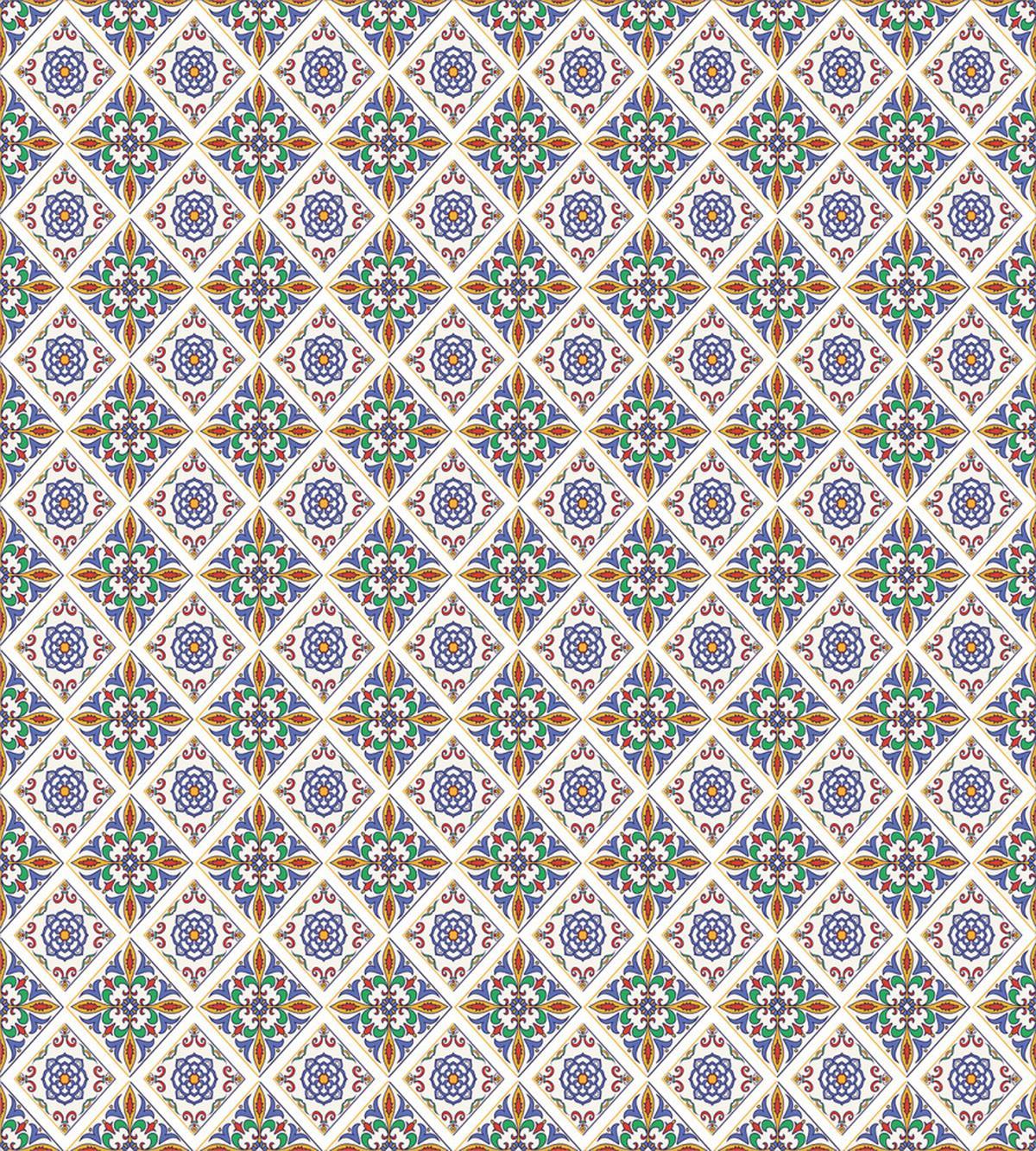 Azulejo Tile Art — Pattern