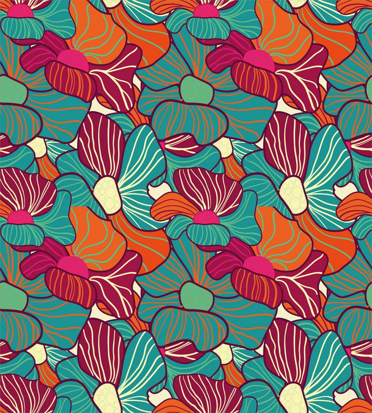 Flourish Foliage Petals — Pattern