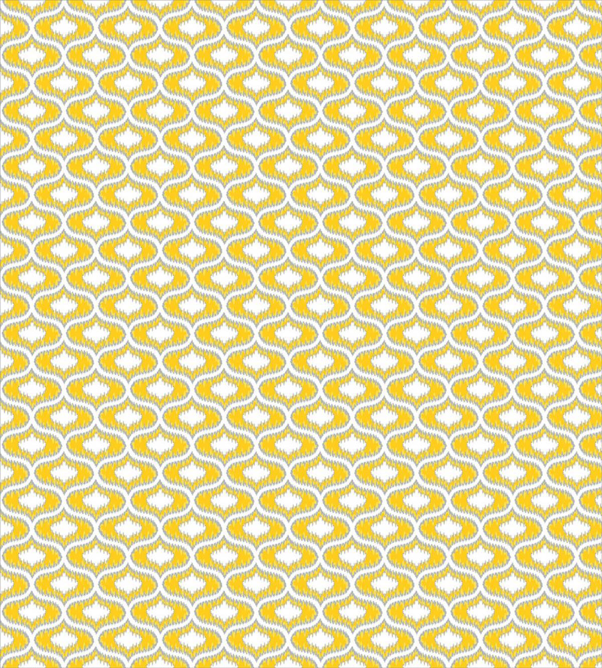 Yellow Vivid Oval Shapes — Pattern
