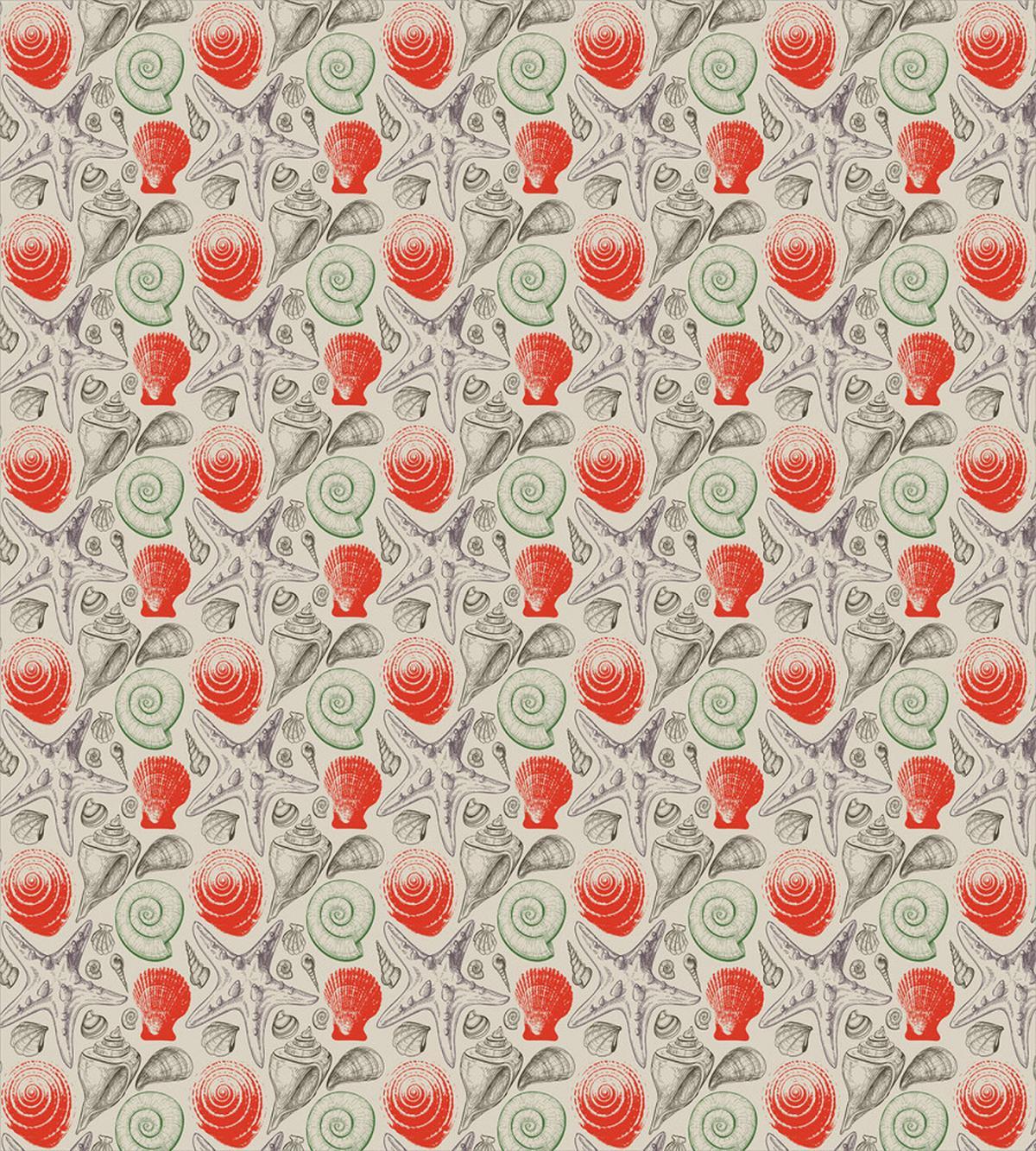 Vintage Sketch Conch — Pattern