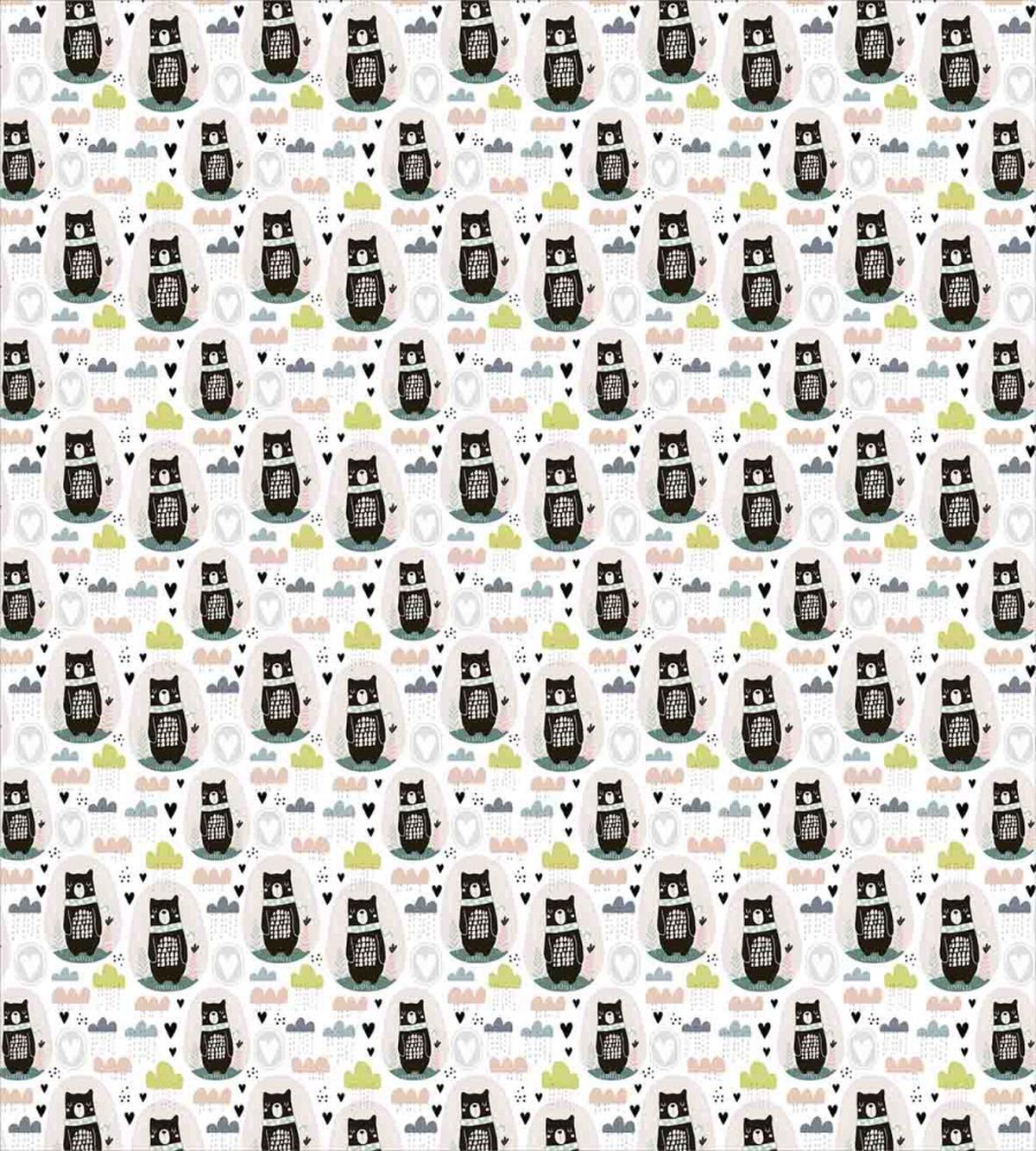 Sleeping Bear Hearts — Pattern