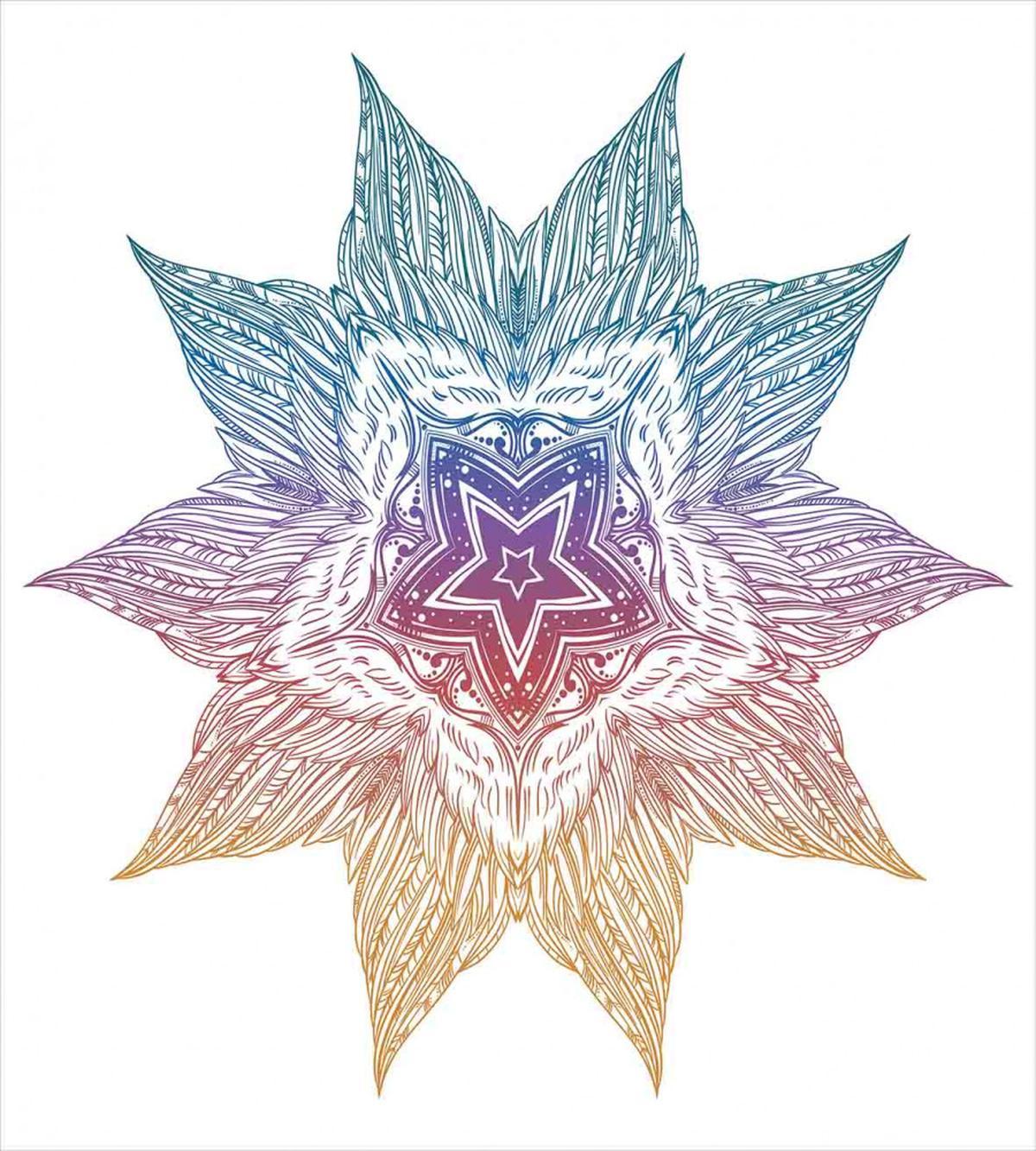 Mandala Composition — Pattern