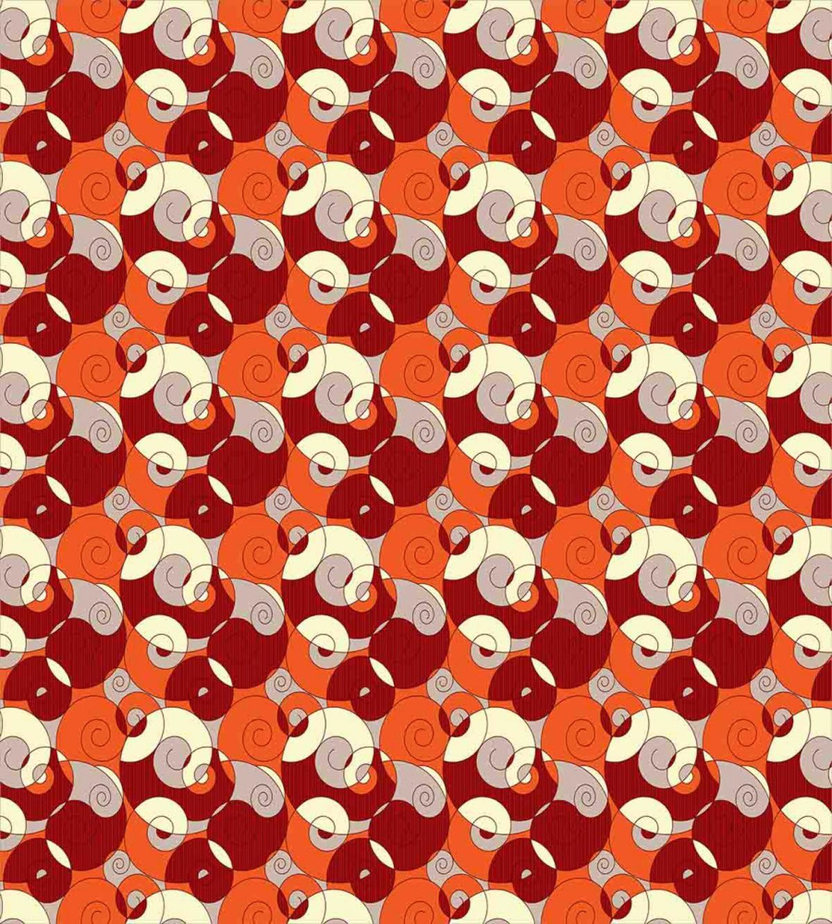 Retro Spirals Twirls — Pattern