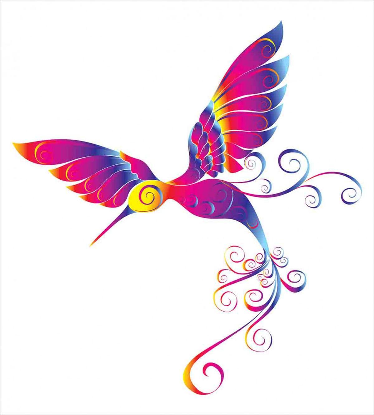 Feather Hummingbird — Pattern