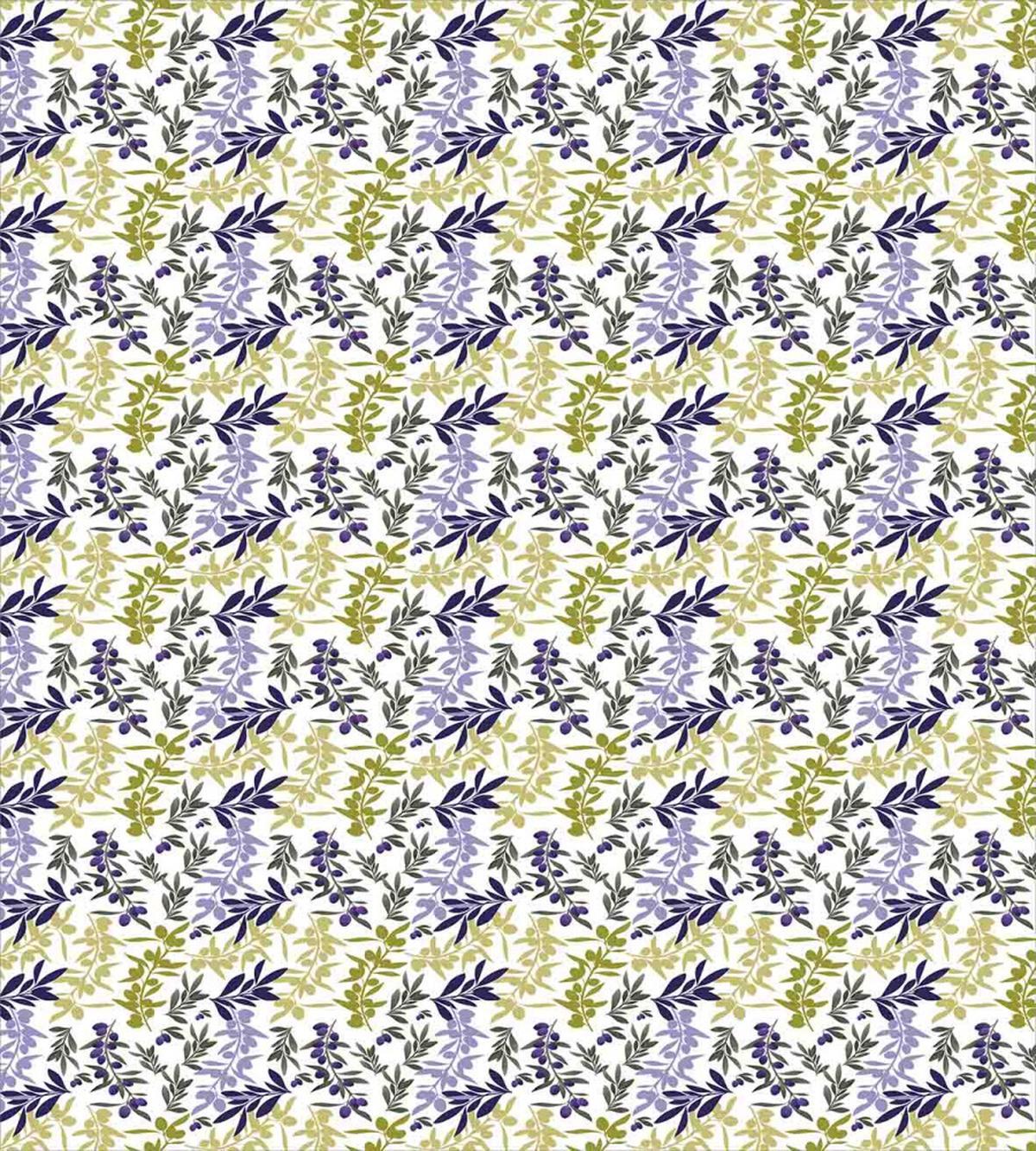 Abstract Olive Tree Branches — Pattern