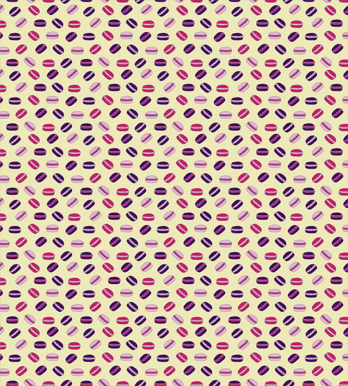 Tasty Macarons French Art — Pattern