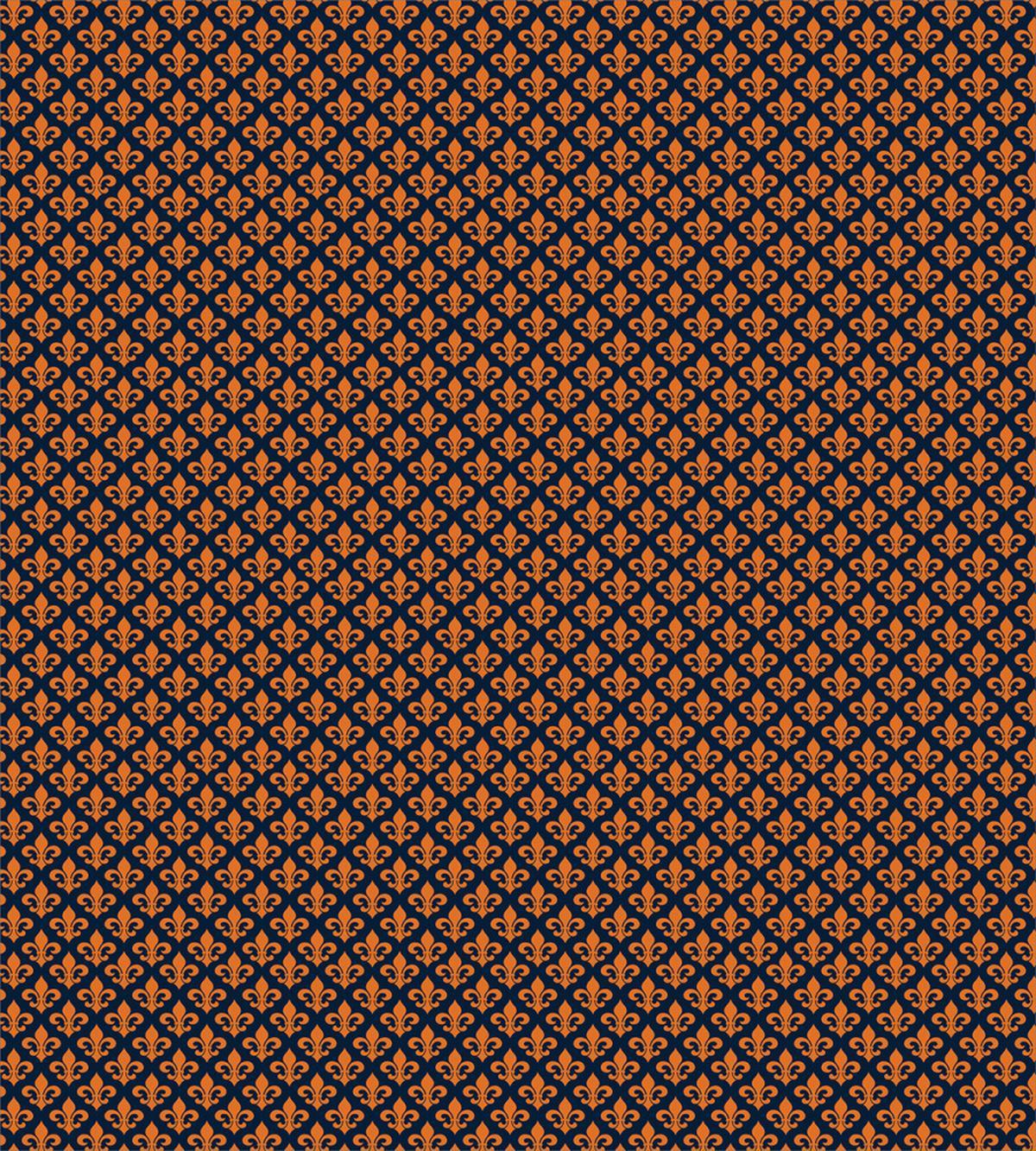 Orange Heraldic — Pattern
