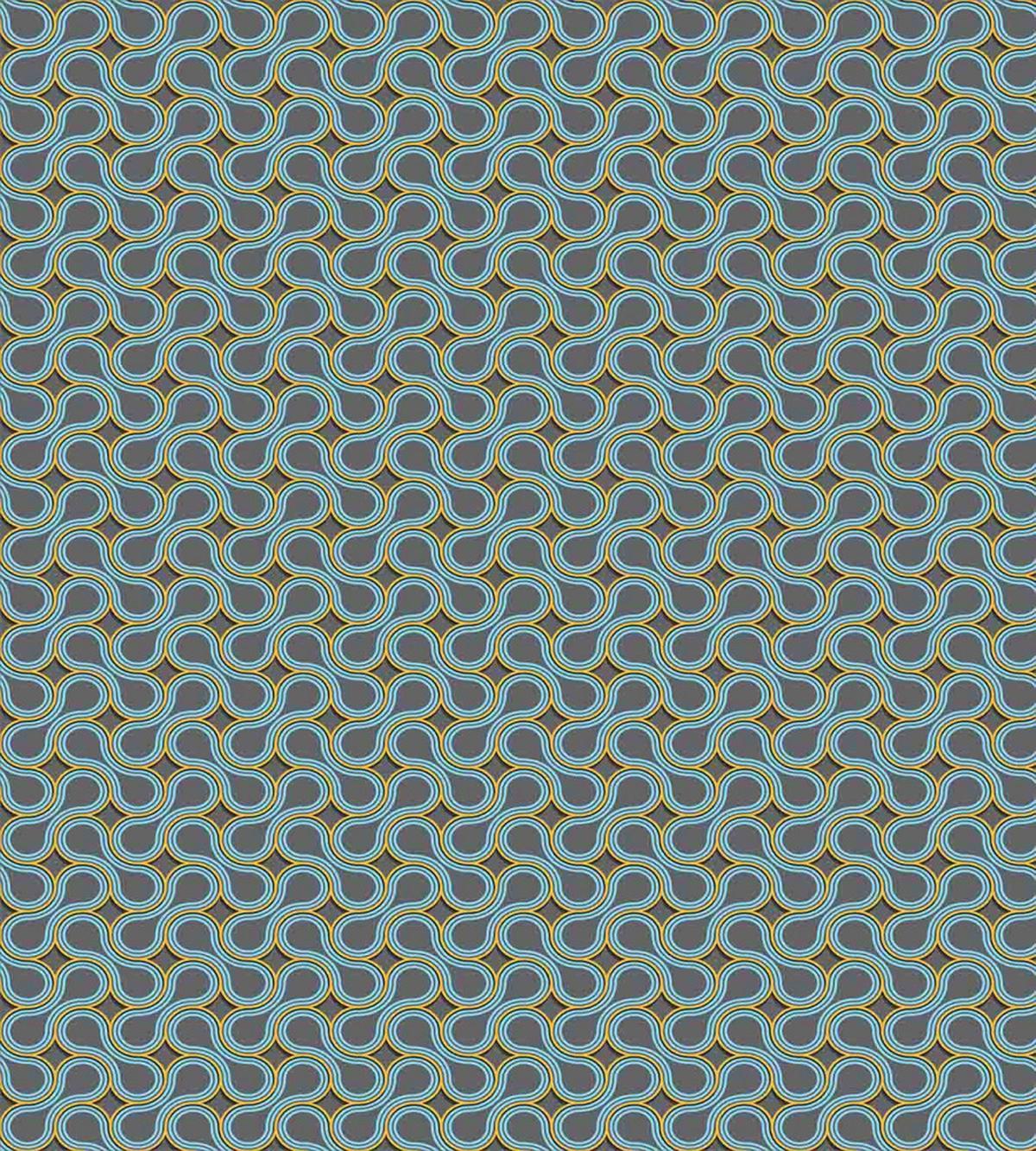 Twisted Tangled Lines — Pattern