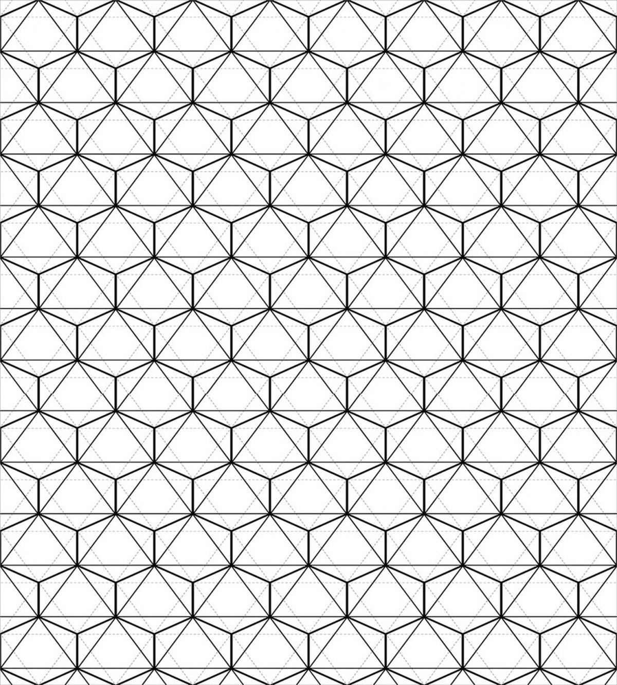 Abstract Lines Strip — Pattern