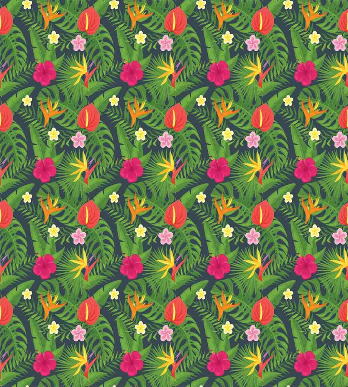 Hawaiian Botanical Aloha — Pattern