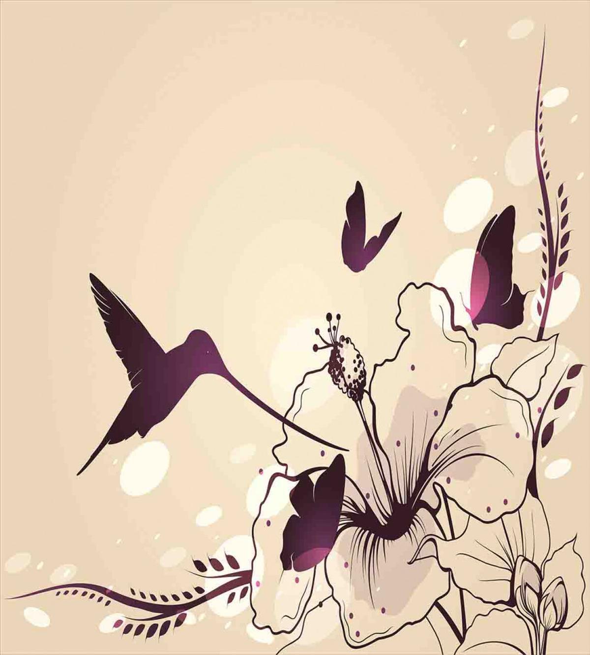 Flappy Tiny Hummingbirds — Pattern