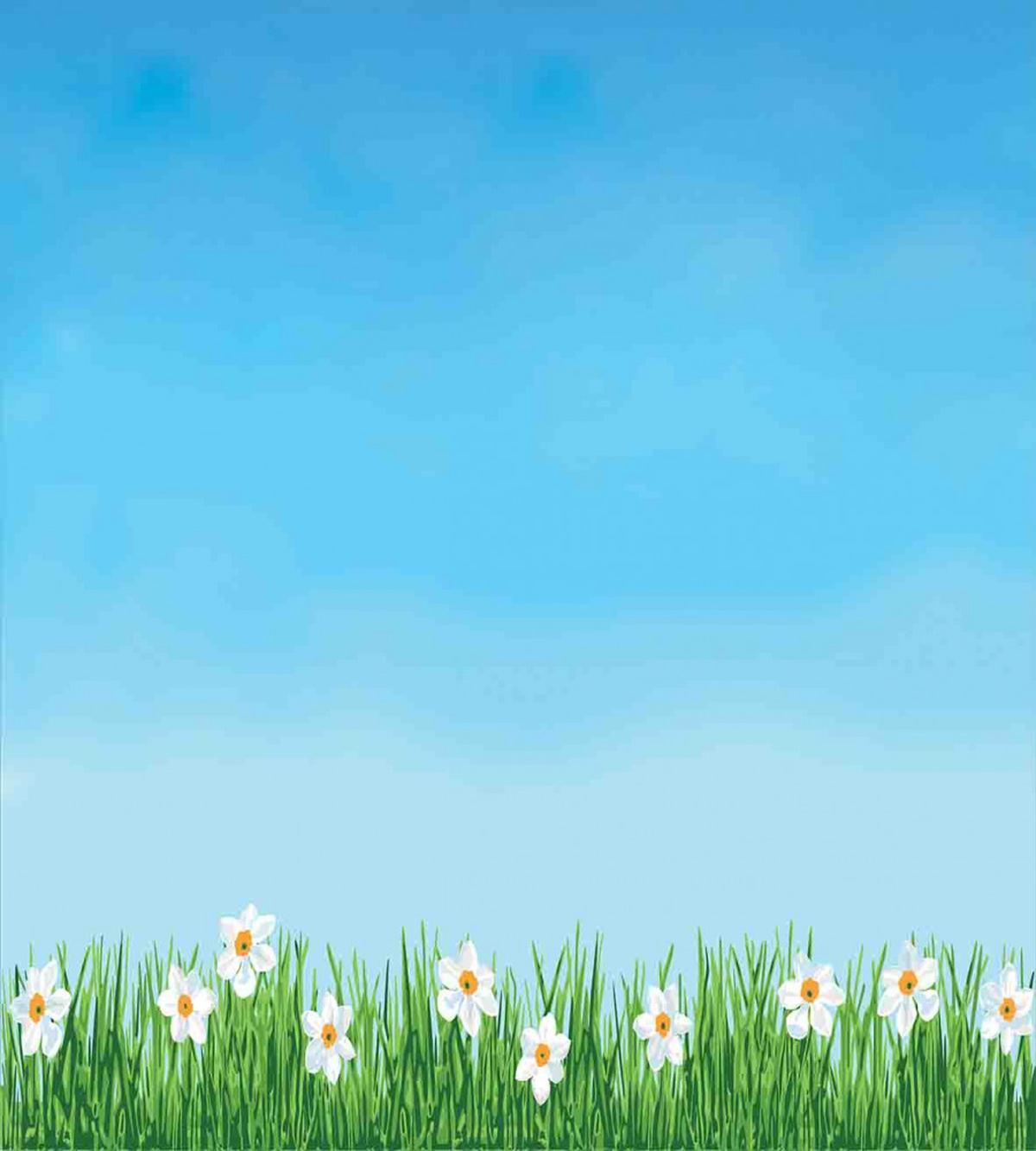 Blue Skies Blurred Background — Pattern