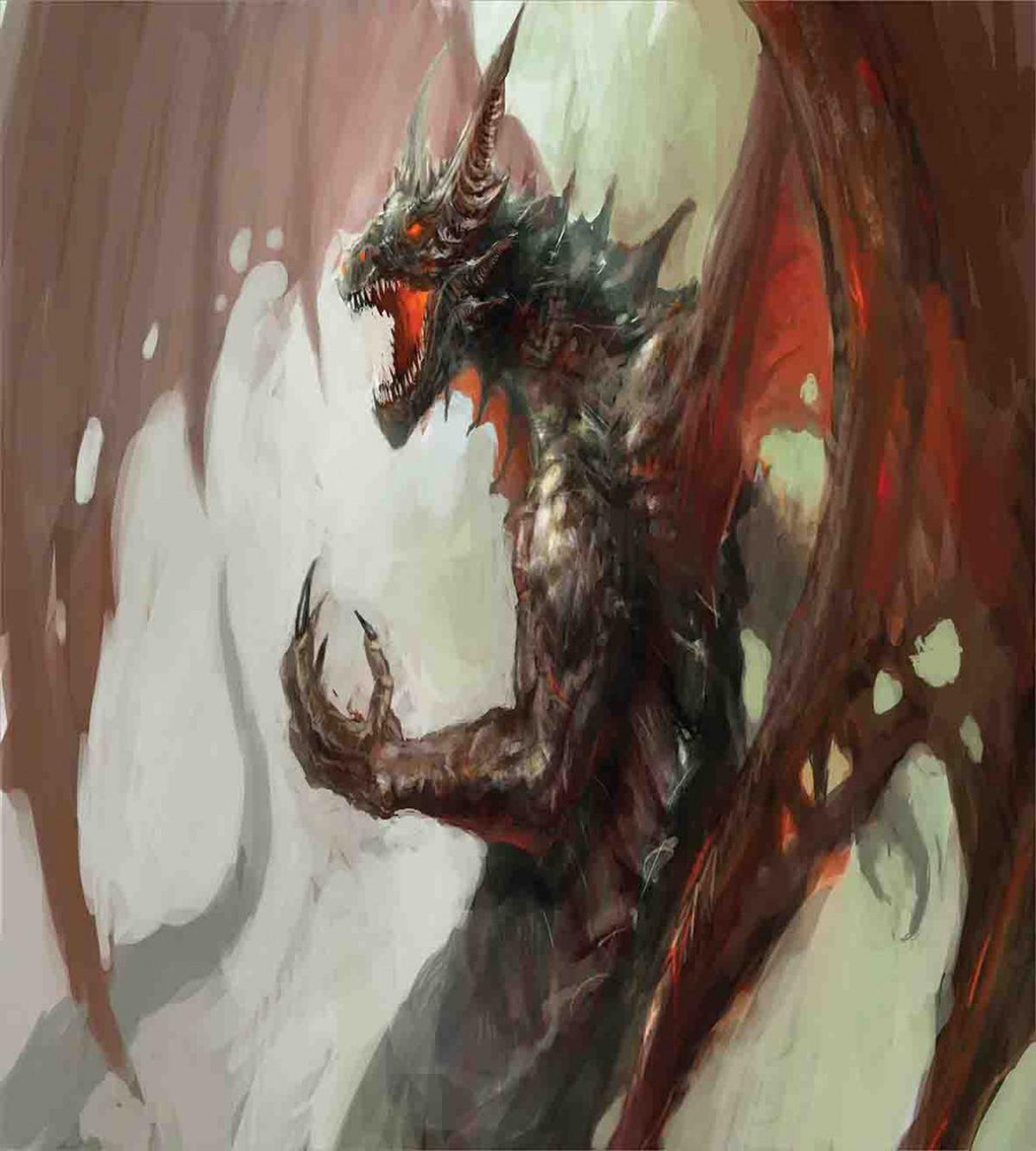 Creature Dragon — Pattern