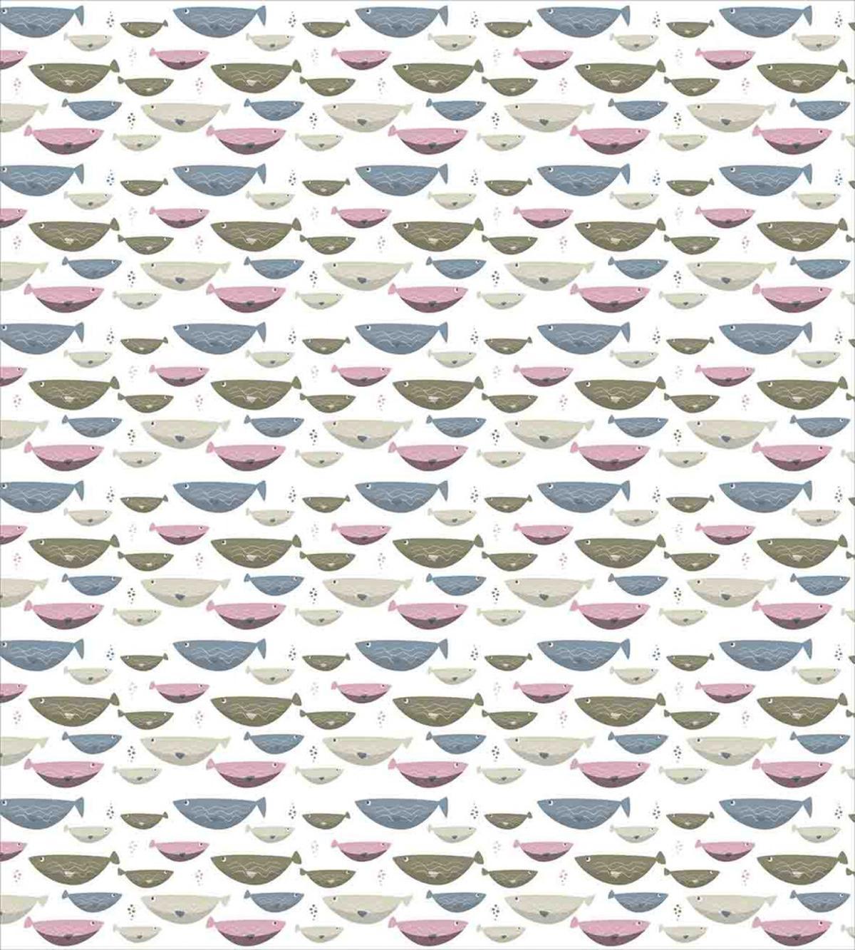 Kids Cartoon Fish — Pattern