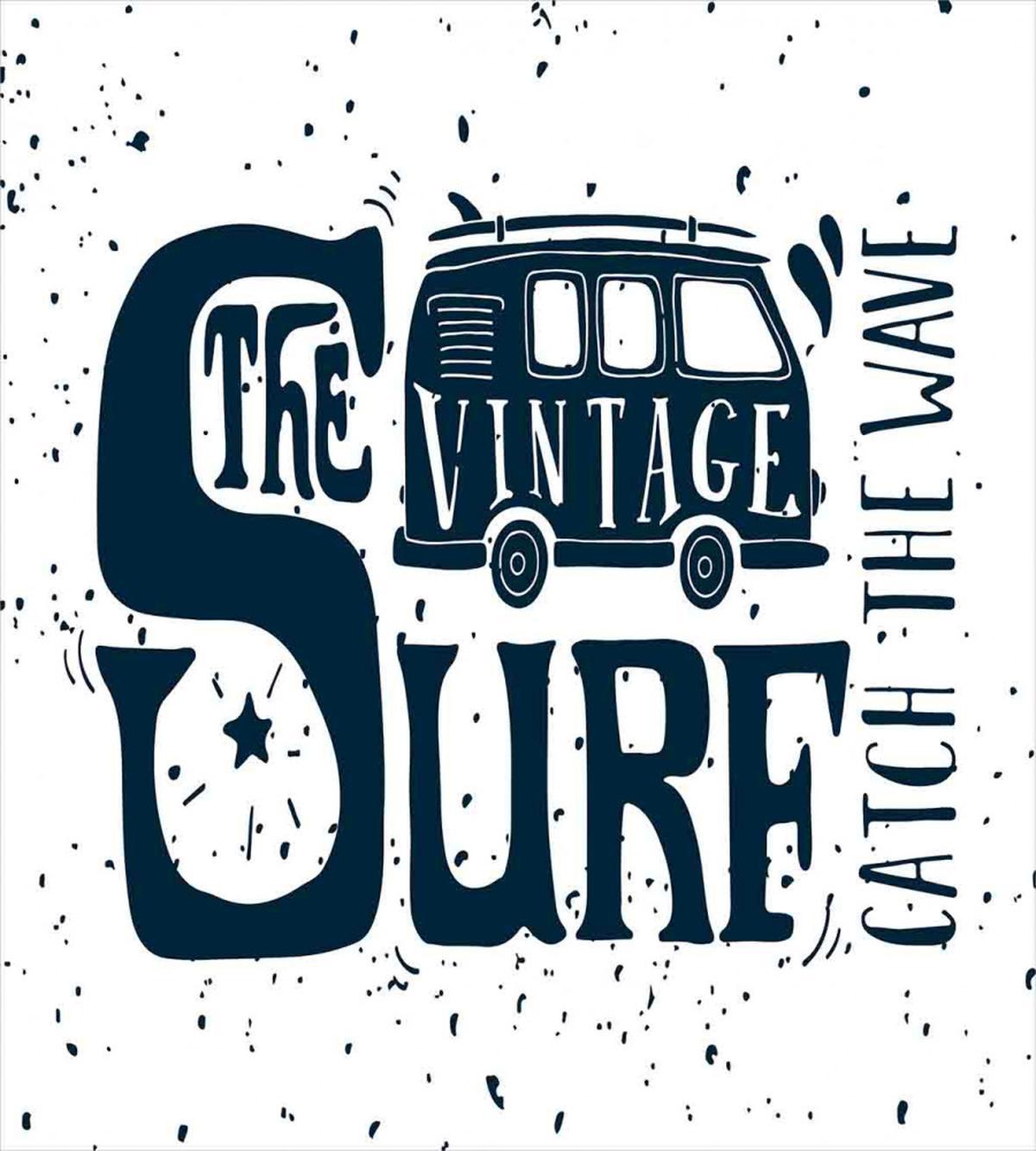 Vintage Surf Mini Van — Pattern