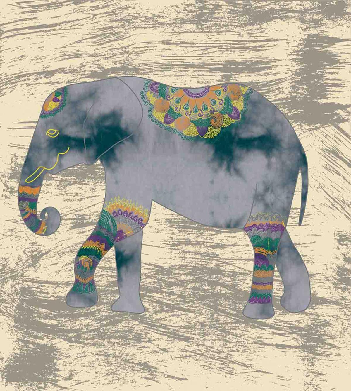 Hippie Grunge Design — Pattern