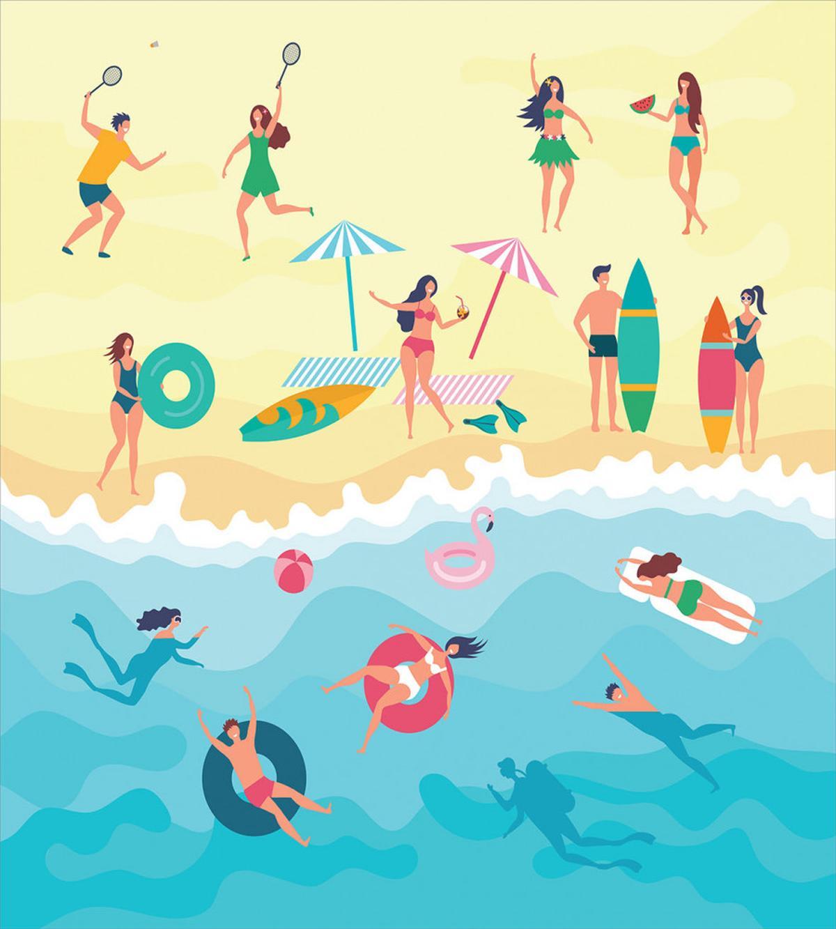 Having Fun at Summer — Pattern
