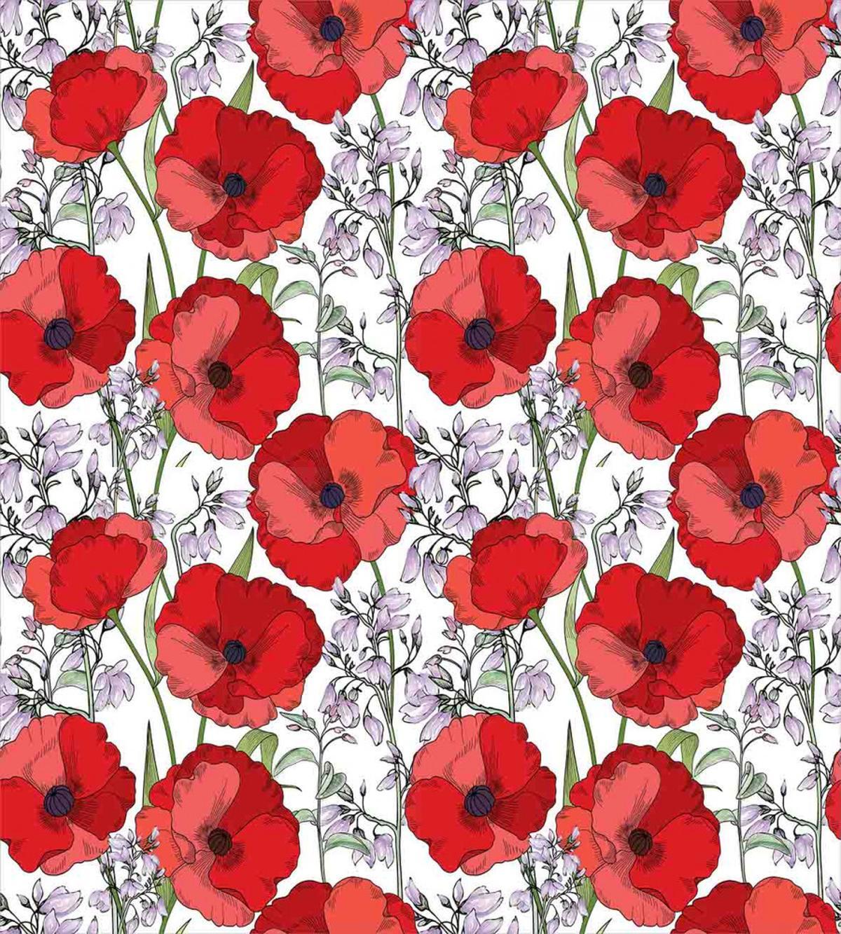 Rural Garden in Blossom — Pattern
