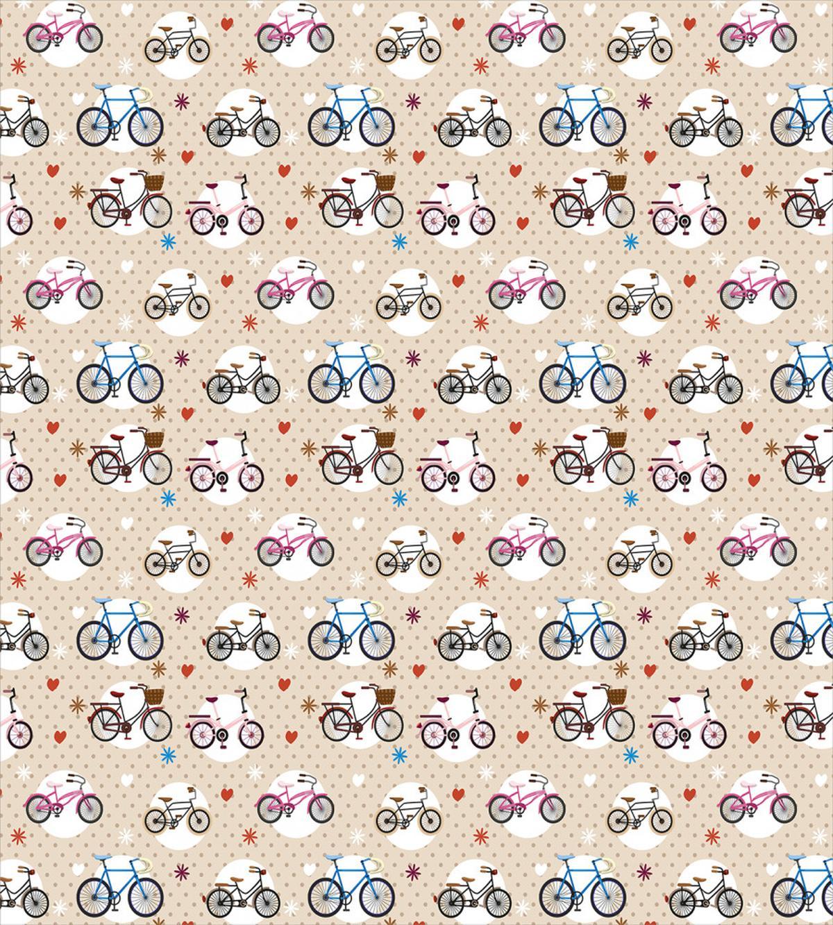 Bike Heart and Dots — Pattern
