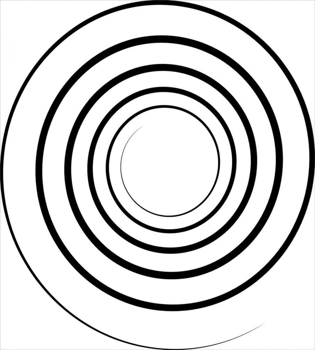 Spiral Shape Monochrome — Pattern