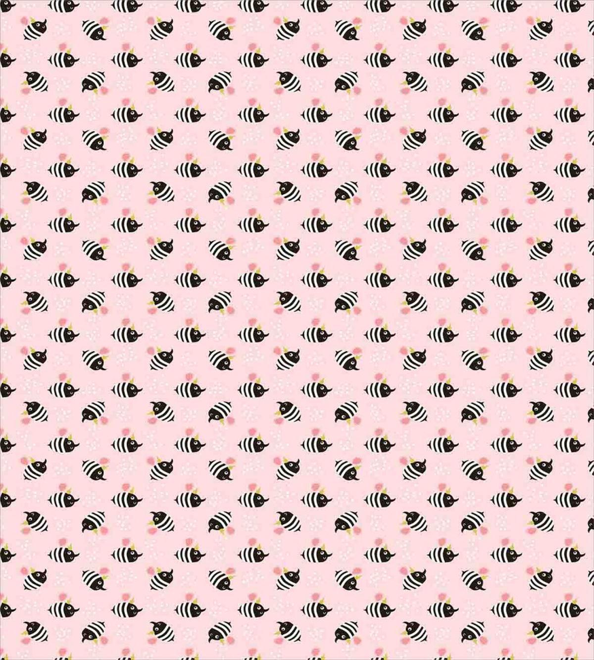 Cartoon Style Bees — Pattern