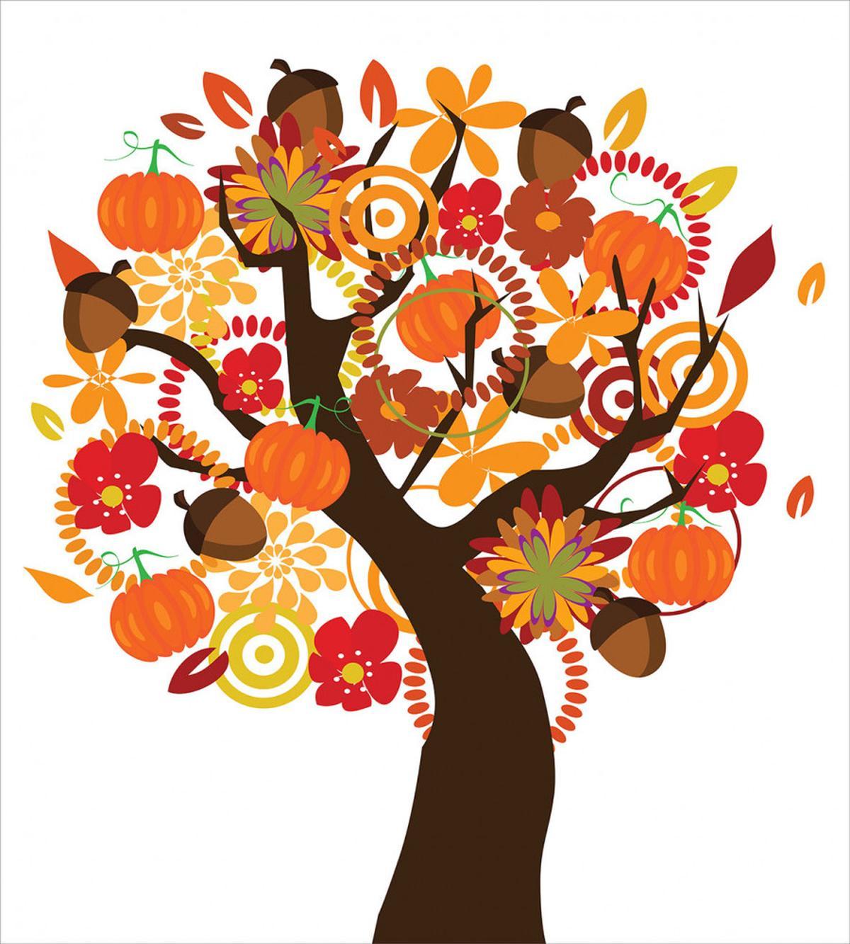Tree Fall Elements Harvest — Pattern