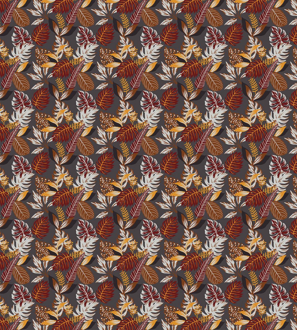 Tropic Leaves in Earth Tones — Pattern