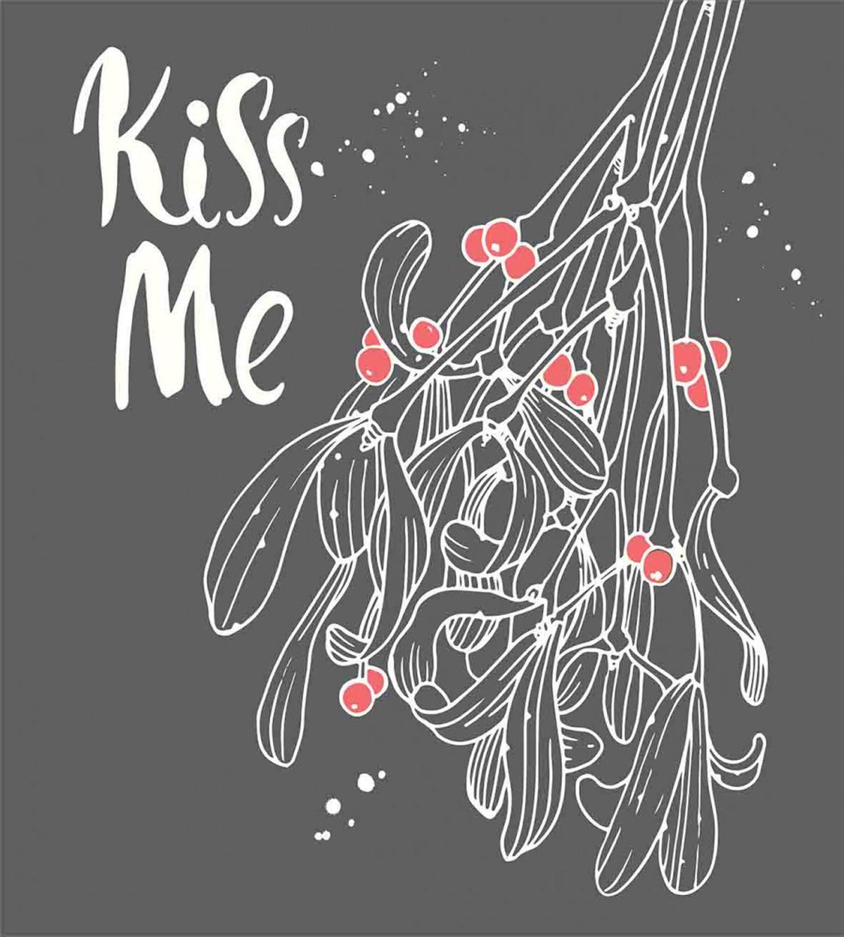 Mistletoe Sketch Noel — Pattern