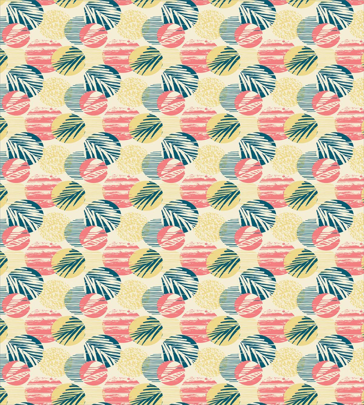 Grunge Brazil Leaves — Pattern