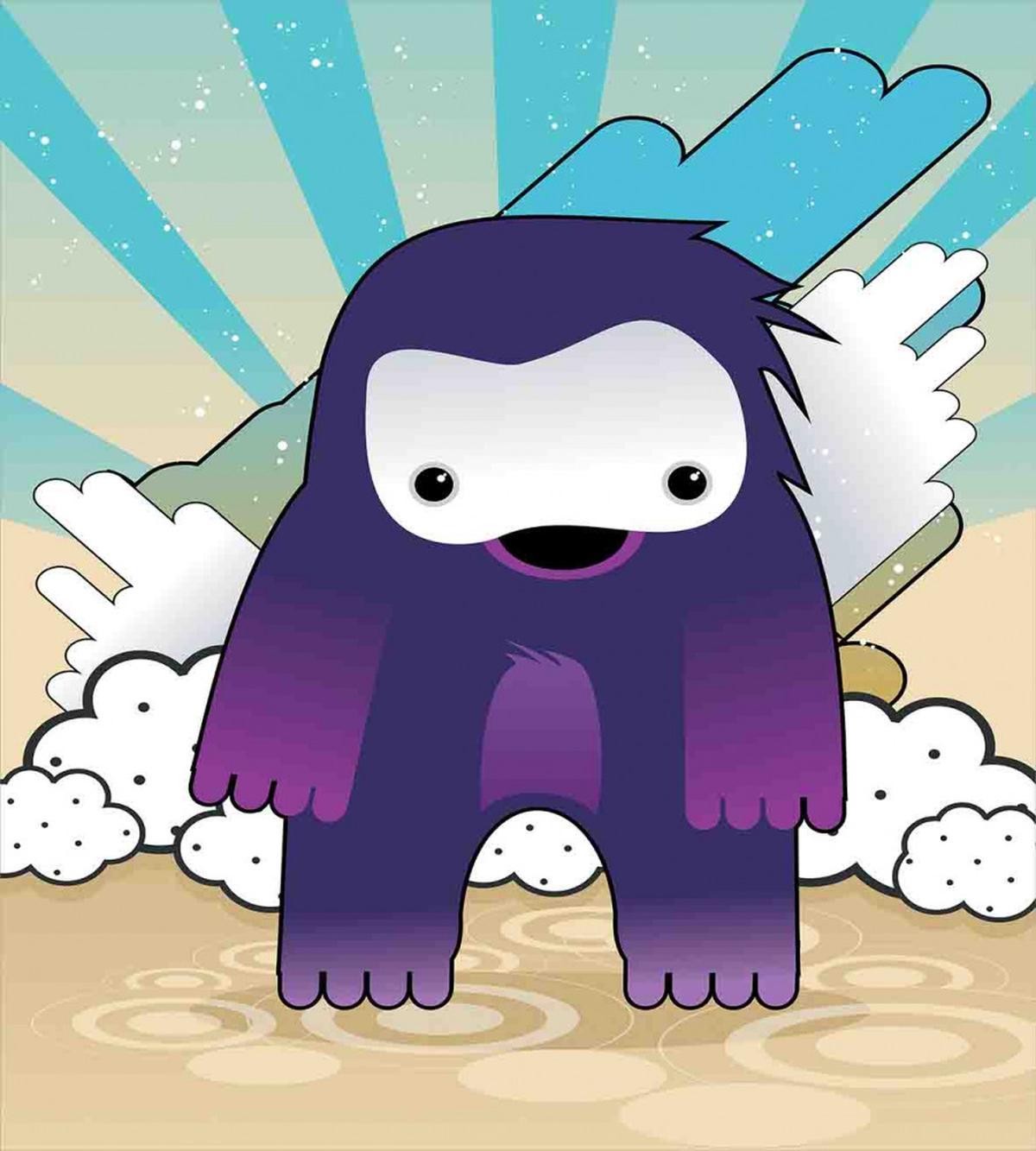 Japanese Manga Monster — Pattern