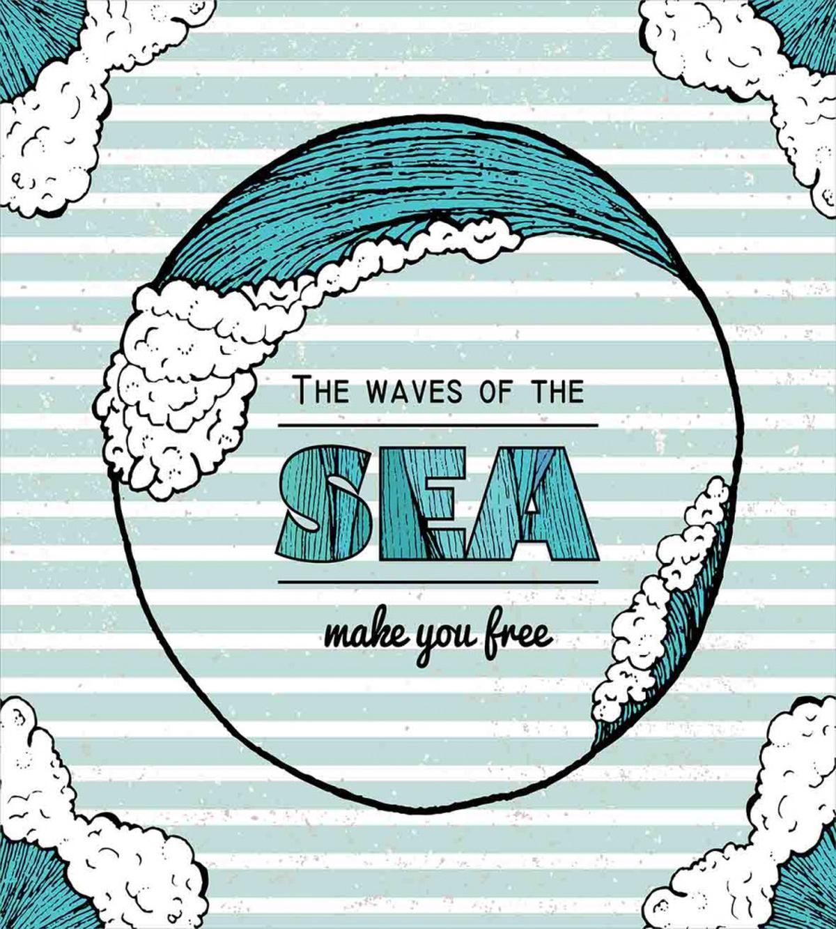 Sea Make You Free — Pattern