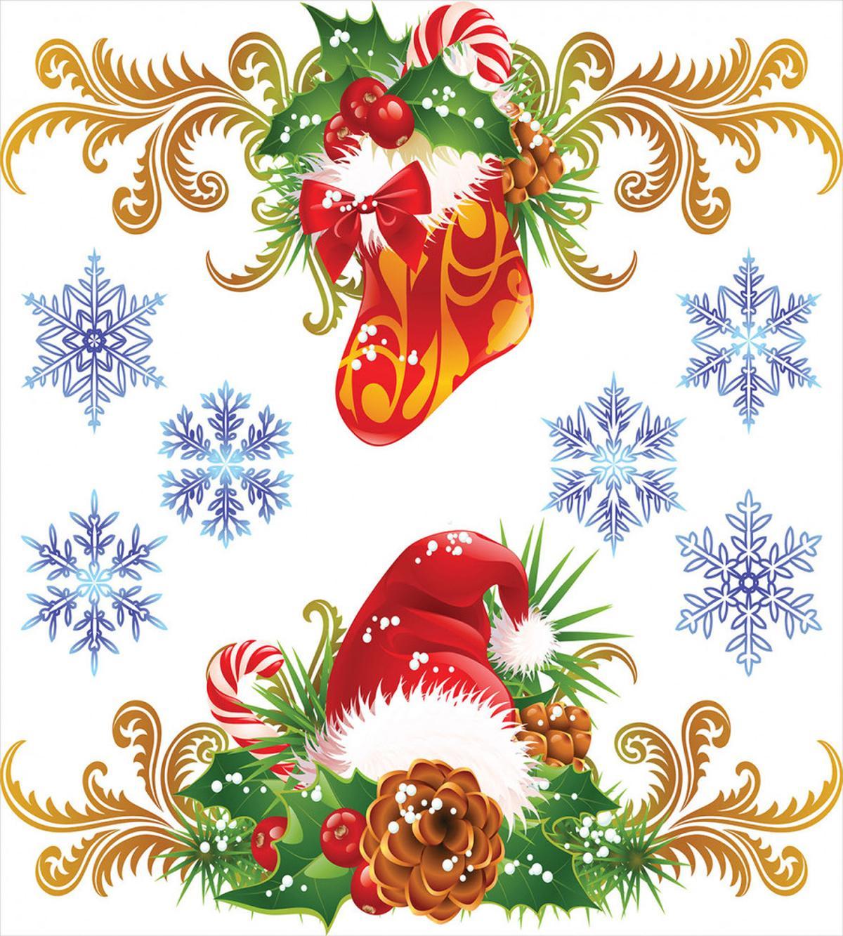 Stocking Santa Hat — Pattern