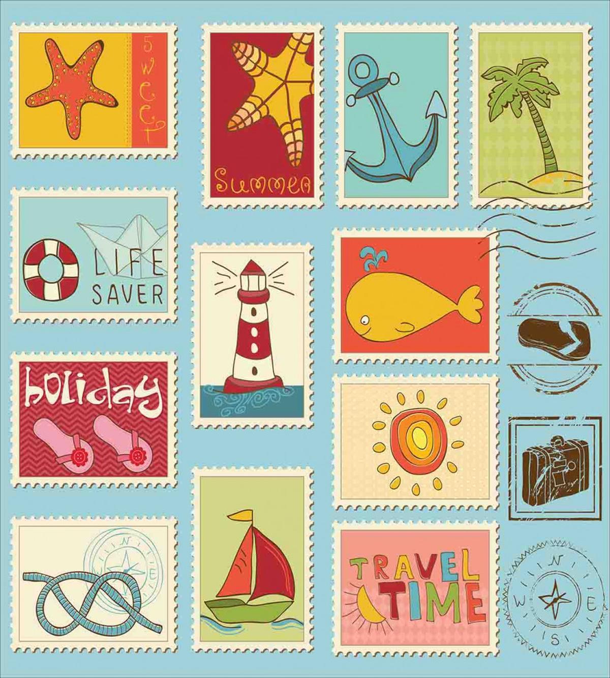Nautical Theme Anchor — Pattern
