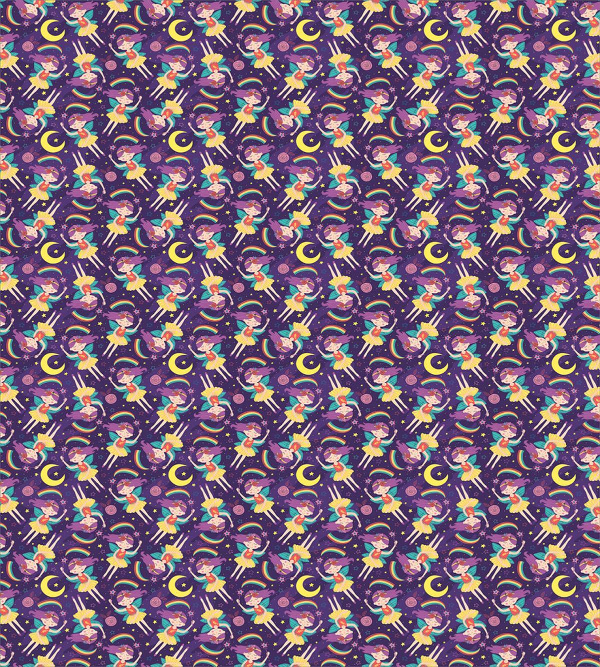 Stars Fairy Moon Rainbows — Pattern