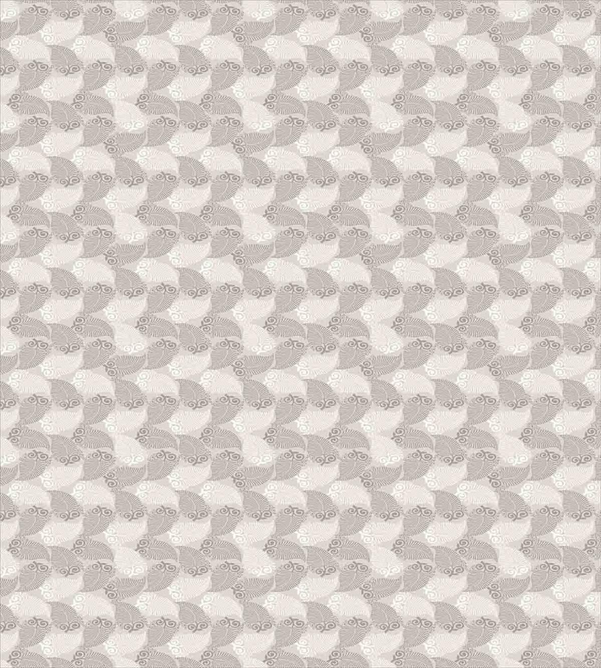 Line Art Foliage Leaves — Pattern