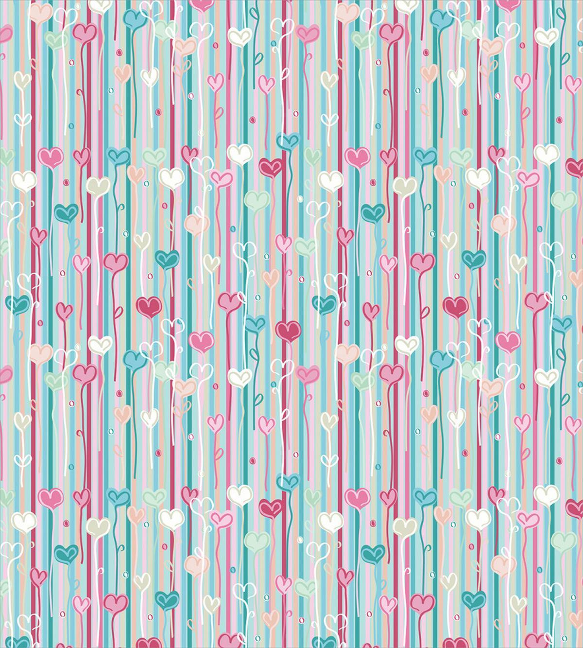 Romantic Heart Floral — Pattern