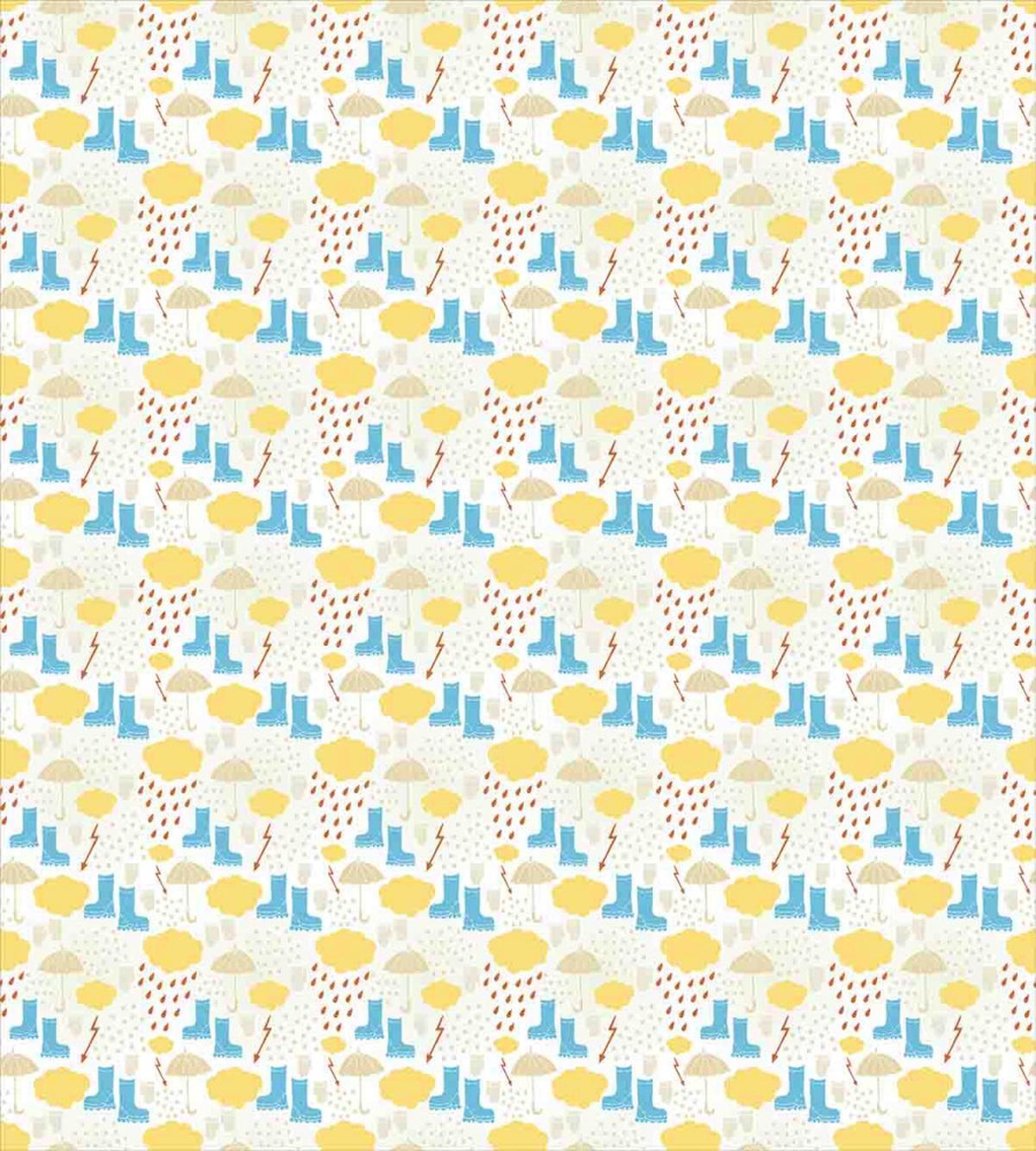 Rubber Boots Gloves Rain — Pattern
