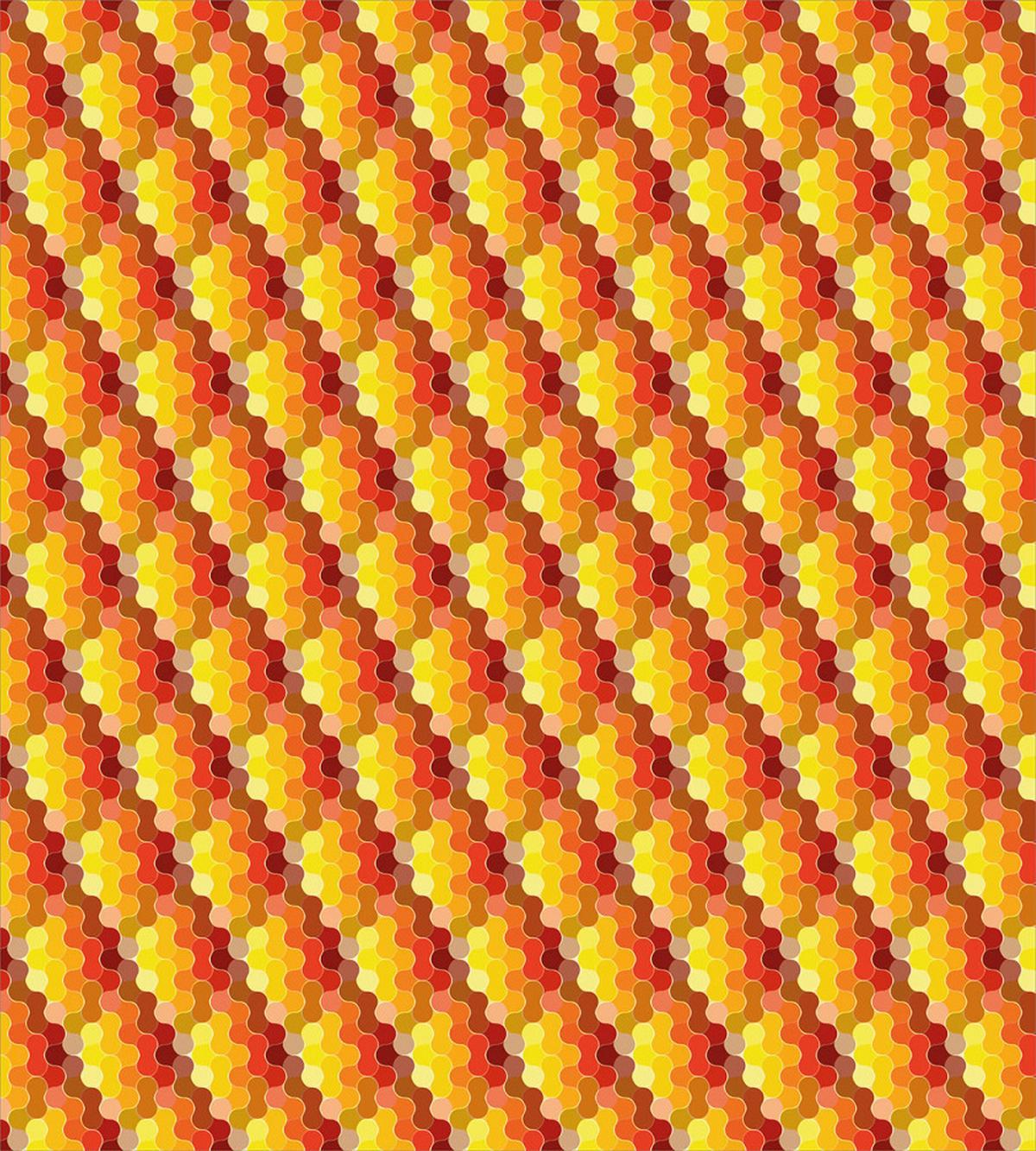 Creative Warm Toned Motif — Pattern